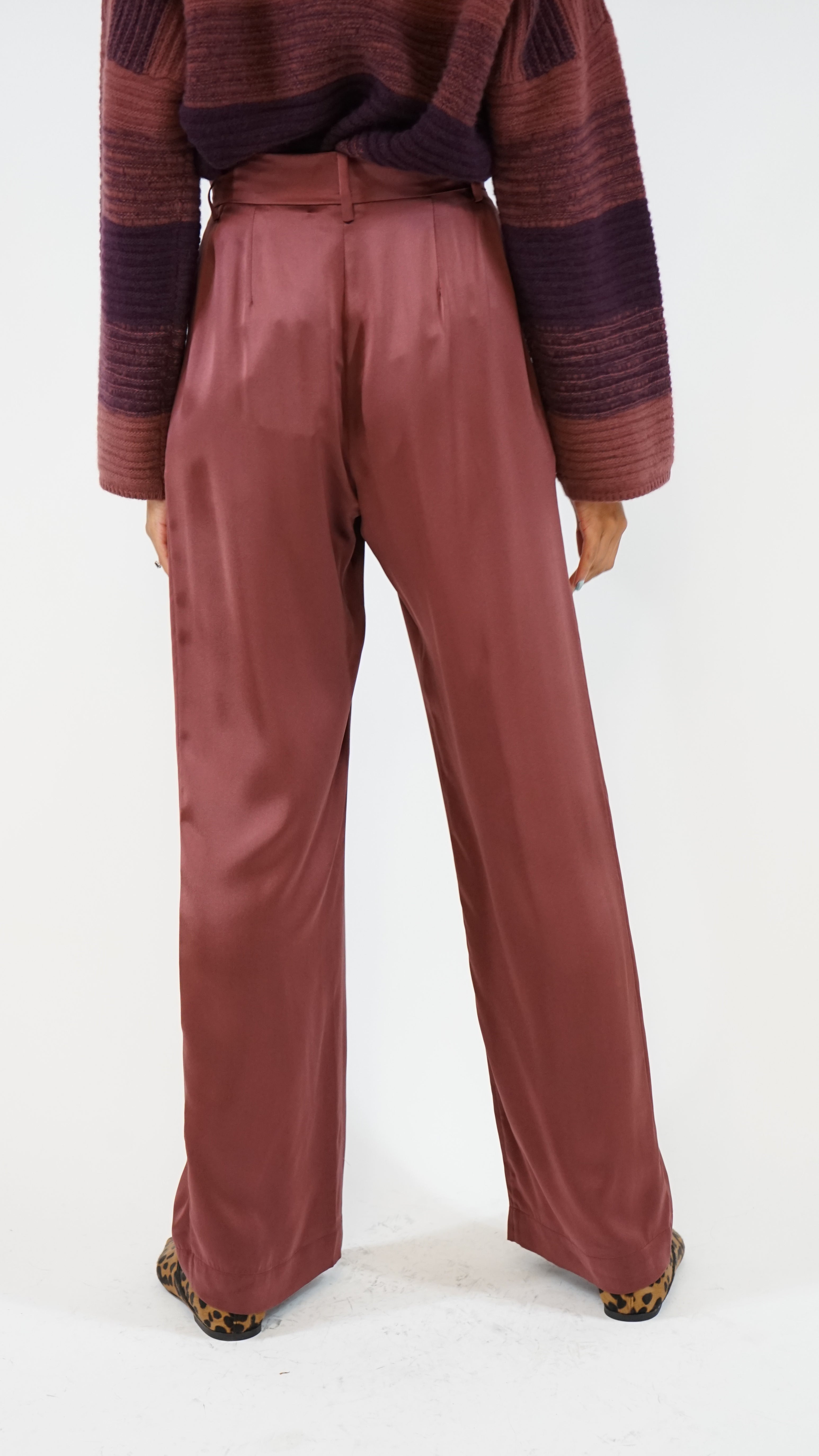 Sablyn Emerson High Rise Pleated Pant