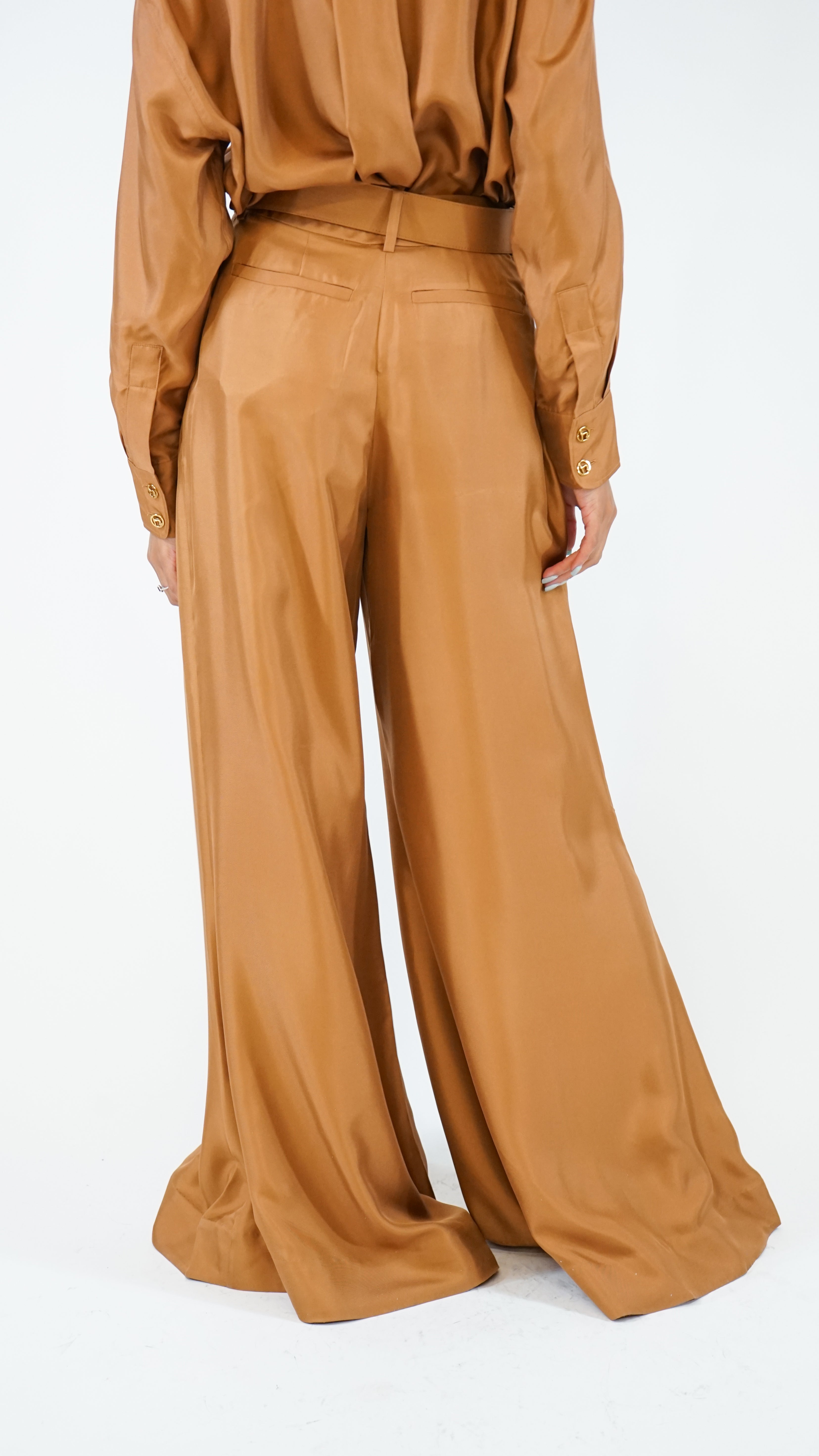 Zimmermann Illustration Double Tuck Pant