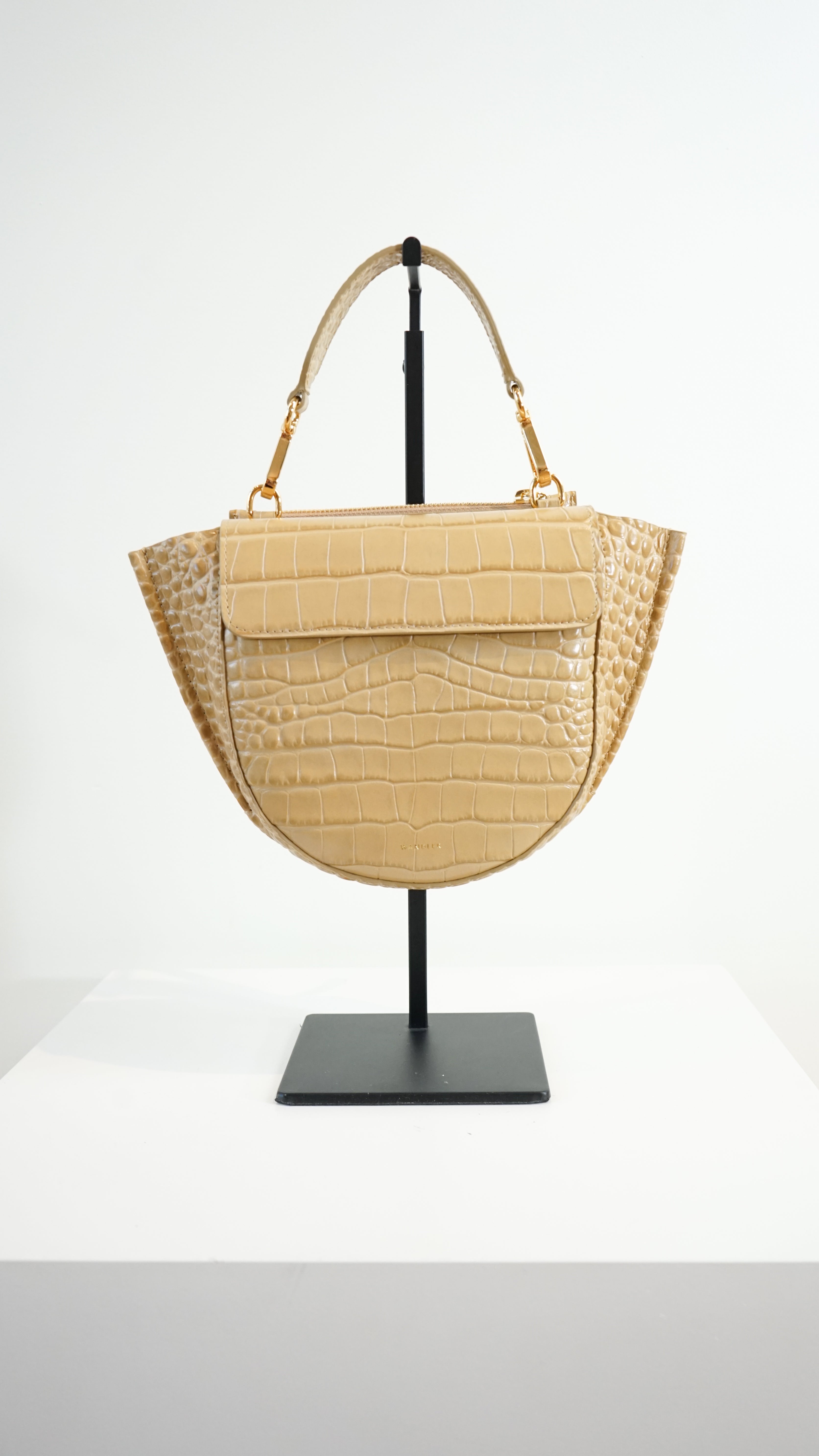 Wandler Hortensia Croc Mini Bag