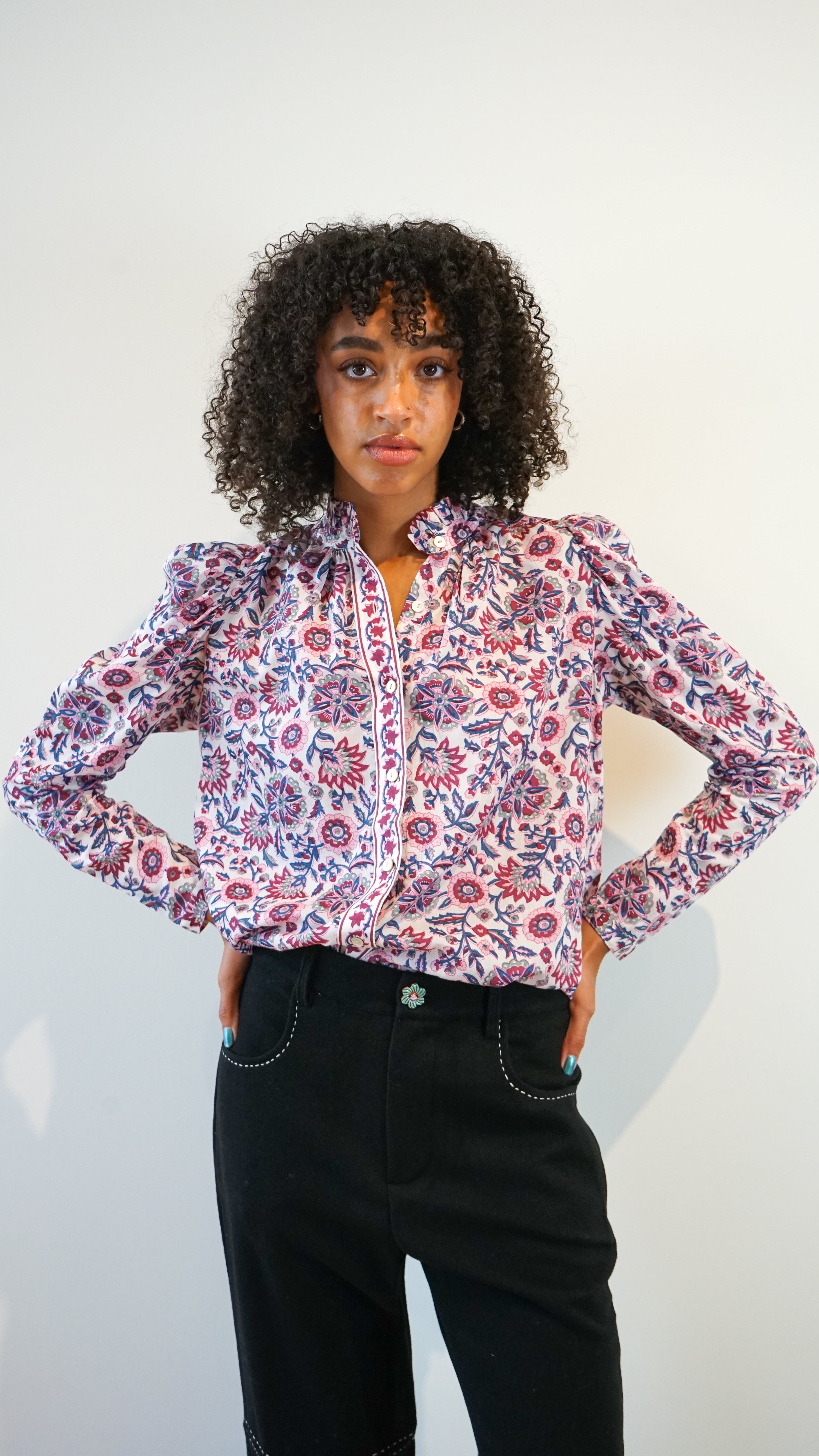 Alix of Bohemia Artemis Amazon Floral Shirt