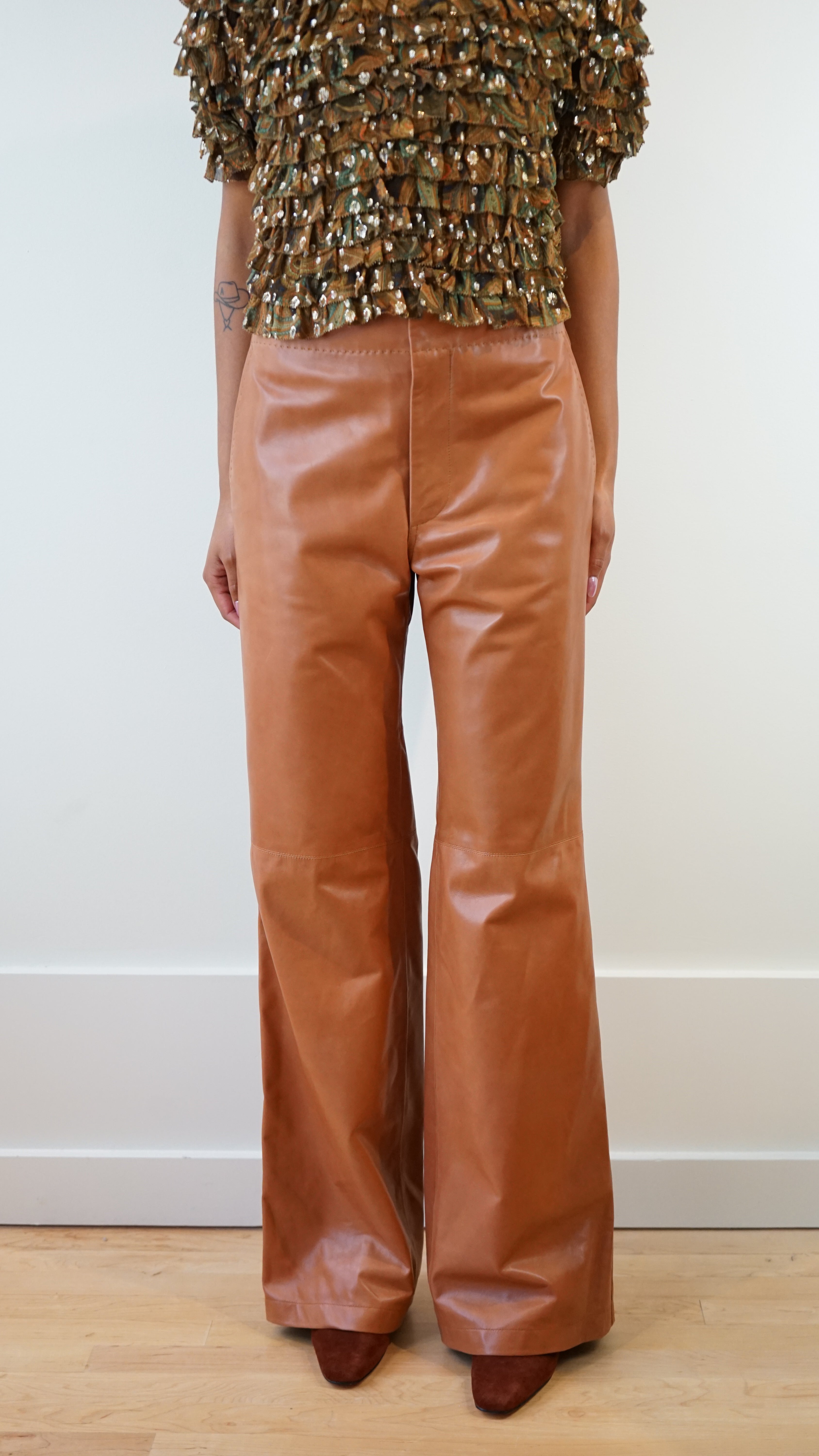 Ulla Johnson Lotti Leather Pant