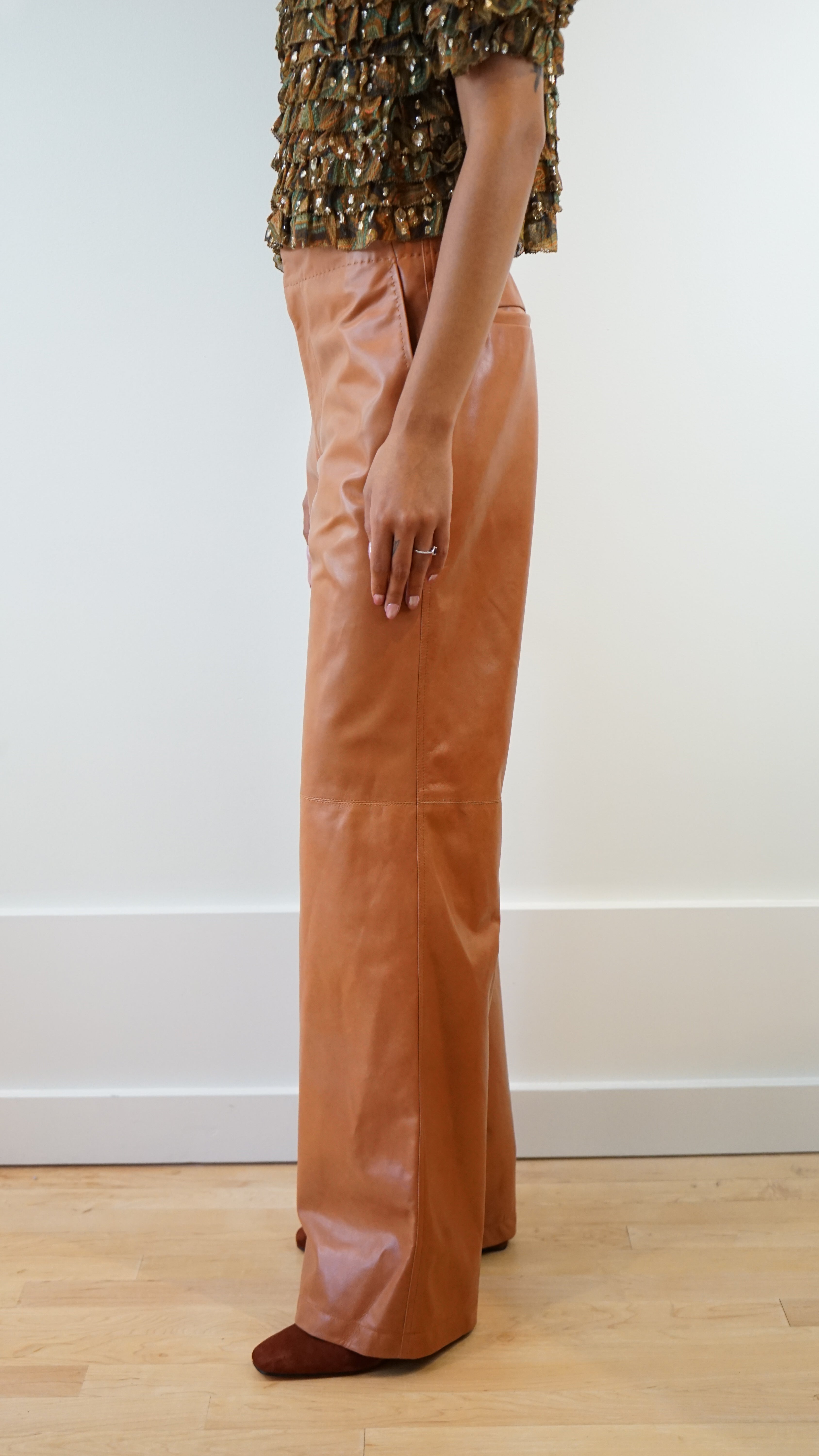 Ulla Johnson Lotti Leather Pant