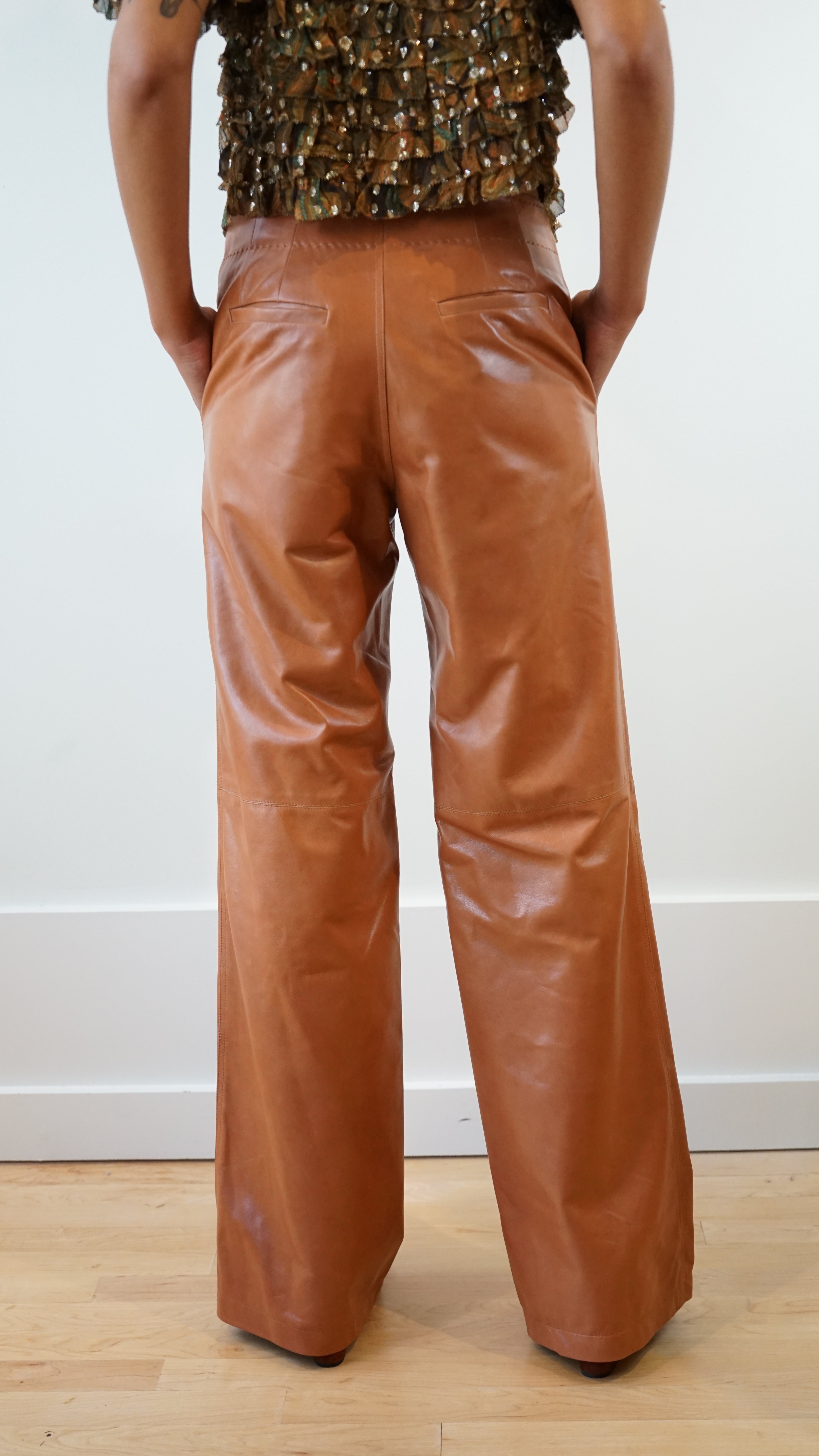 Ulla Johnson Lotti Leather Pant