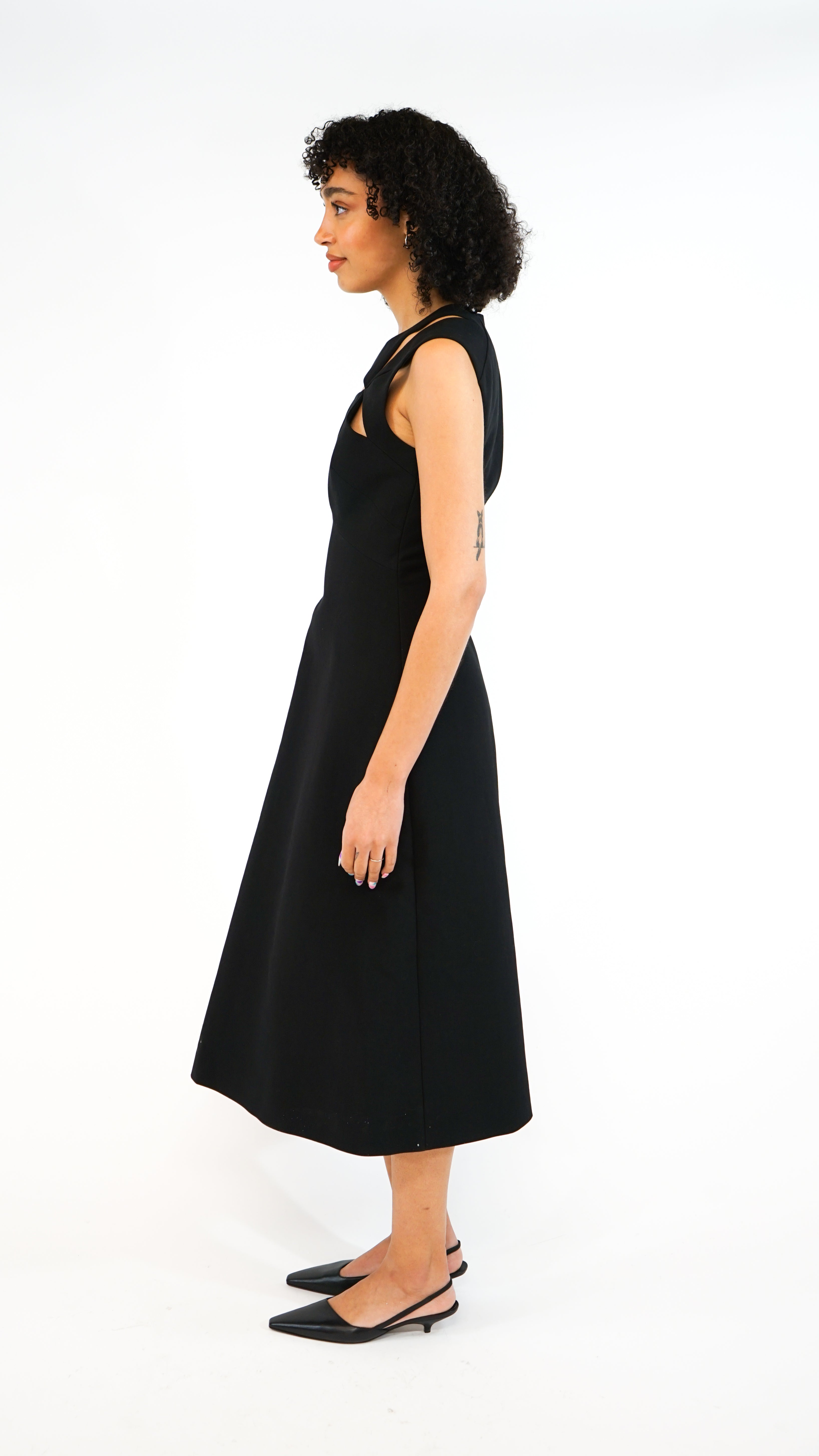 The Mantù Cutout Sleeveless Dress