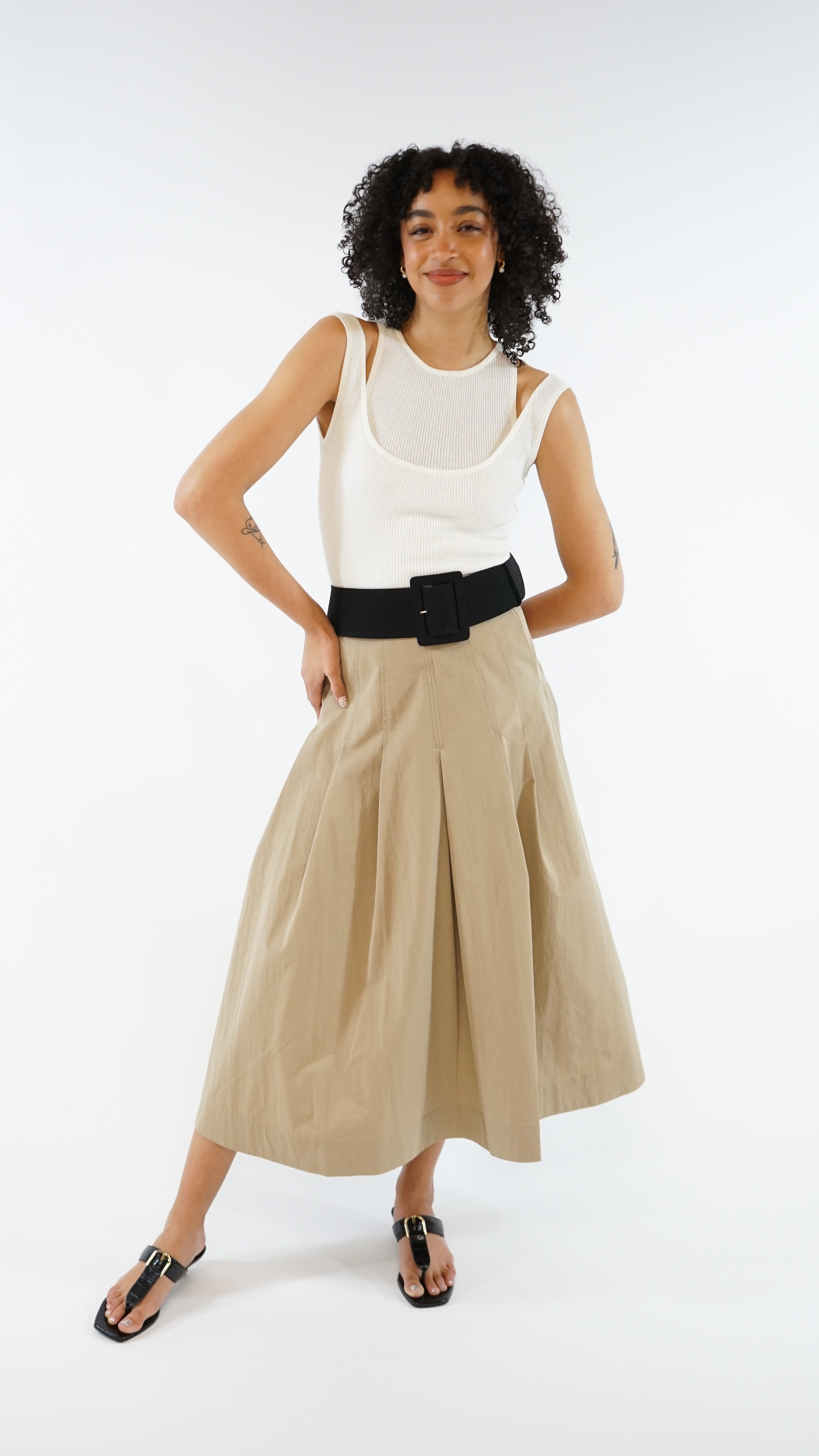 Kallmeyer Dakota Pleated Skirt