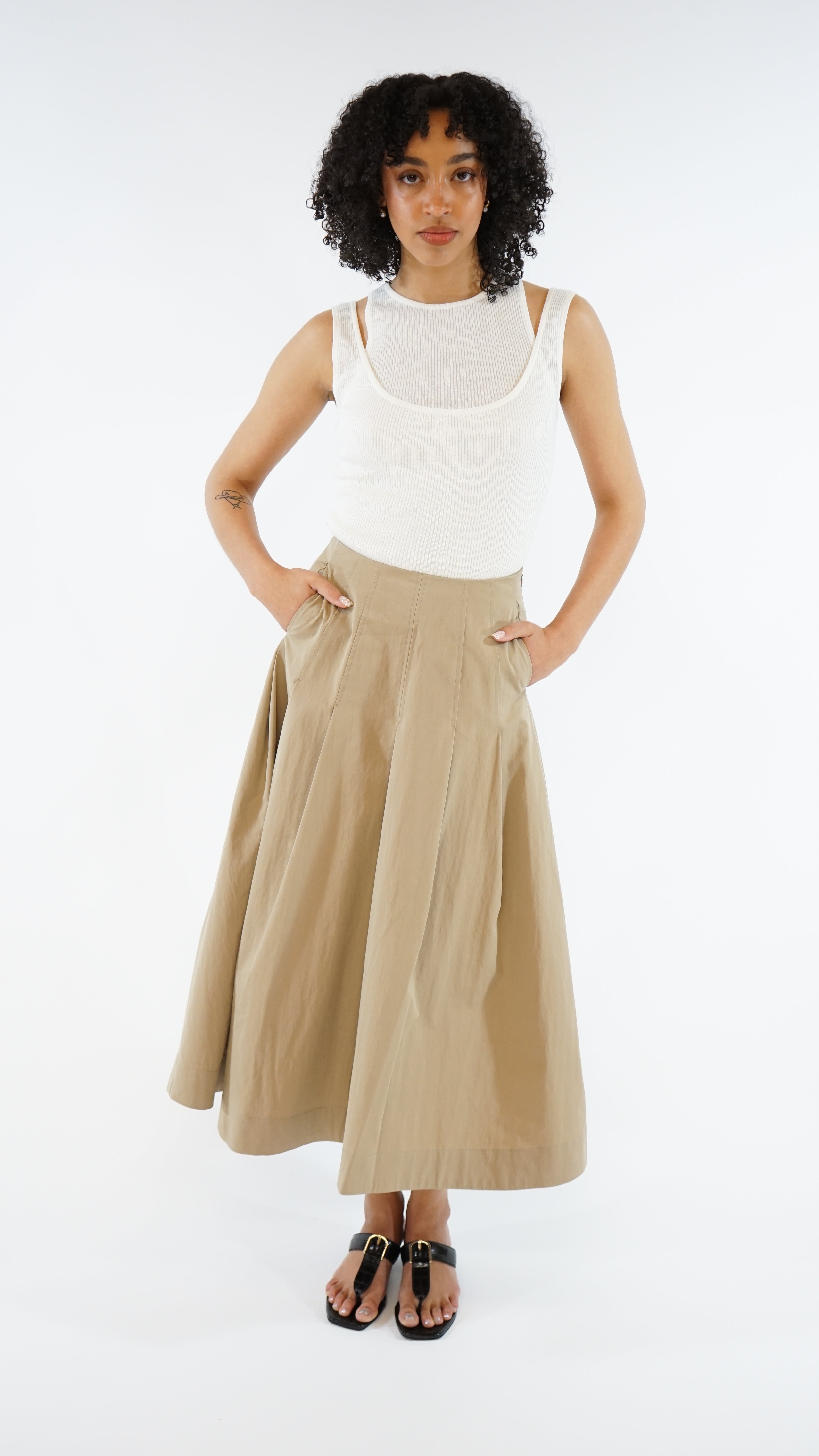 Kallmeyer Dakota Pleated Skirt