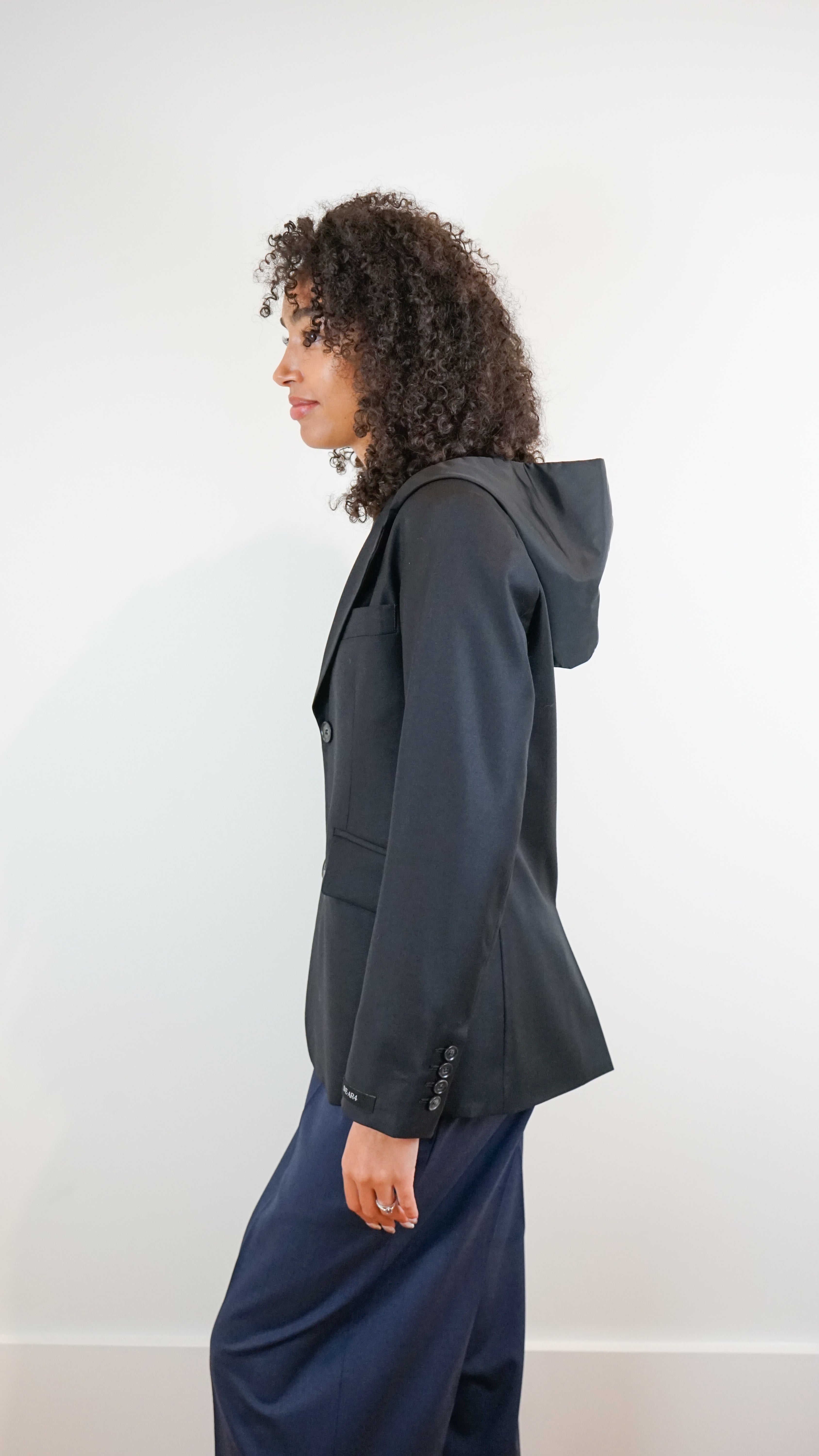 We-Ar4 Hooded Blazer