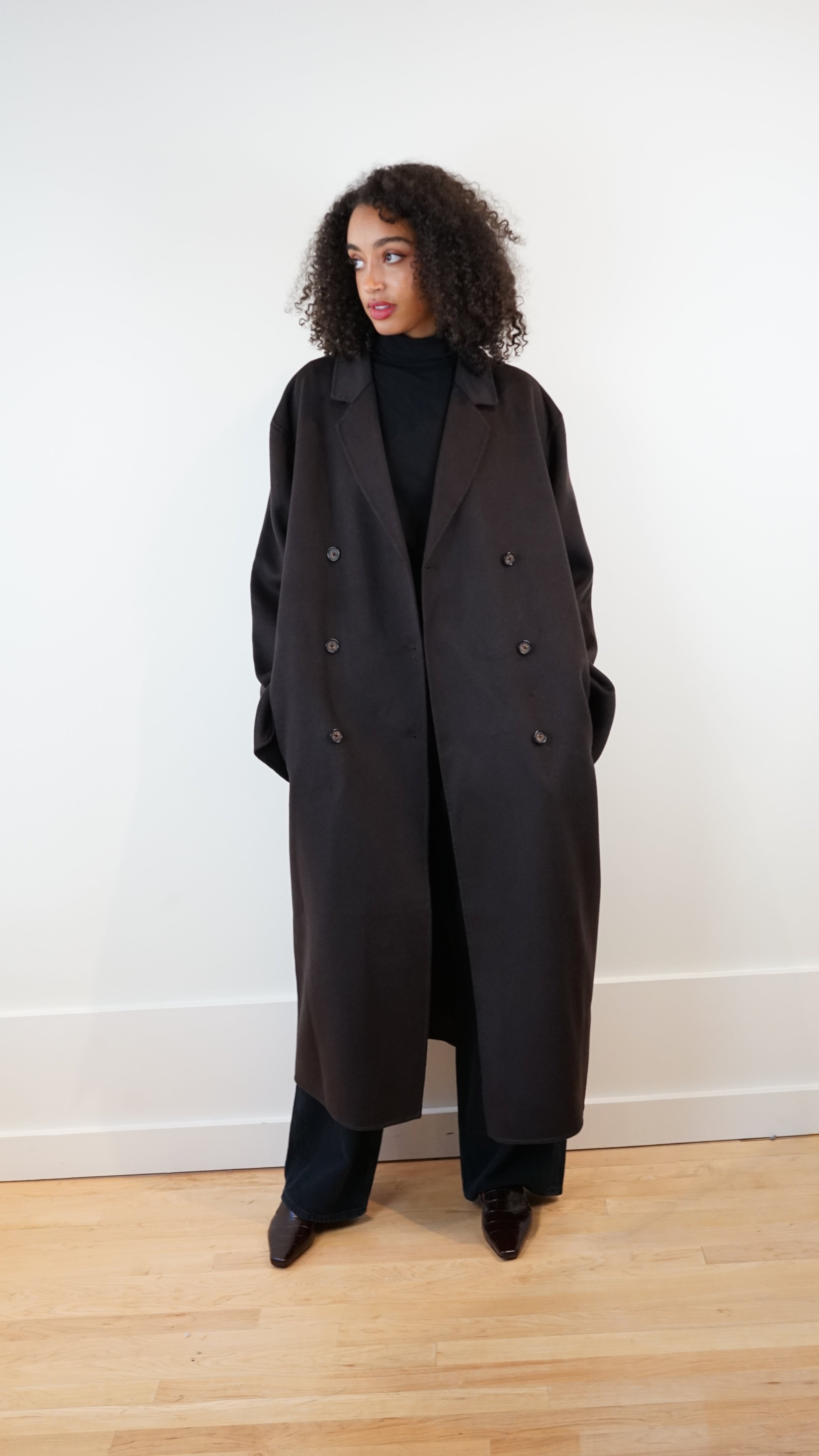 Toteme Signature Wool Double Coat