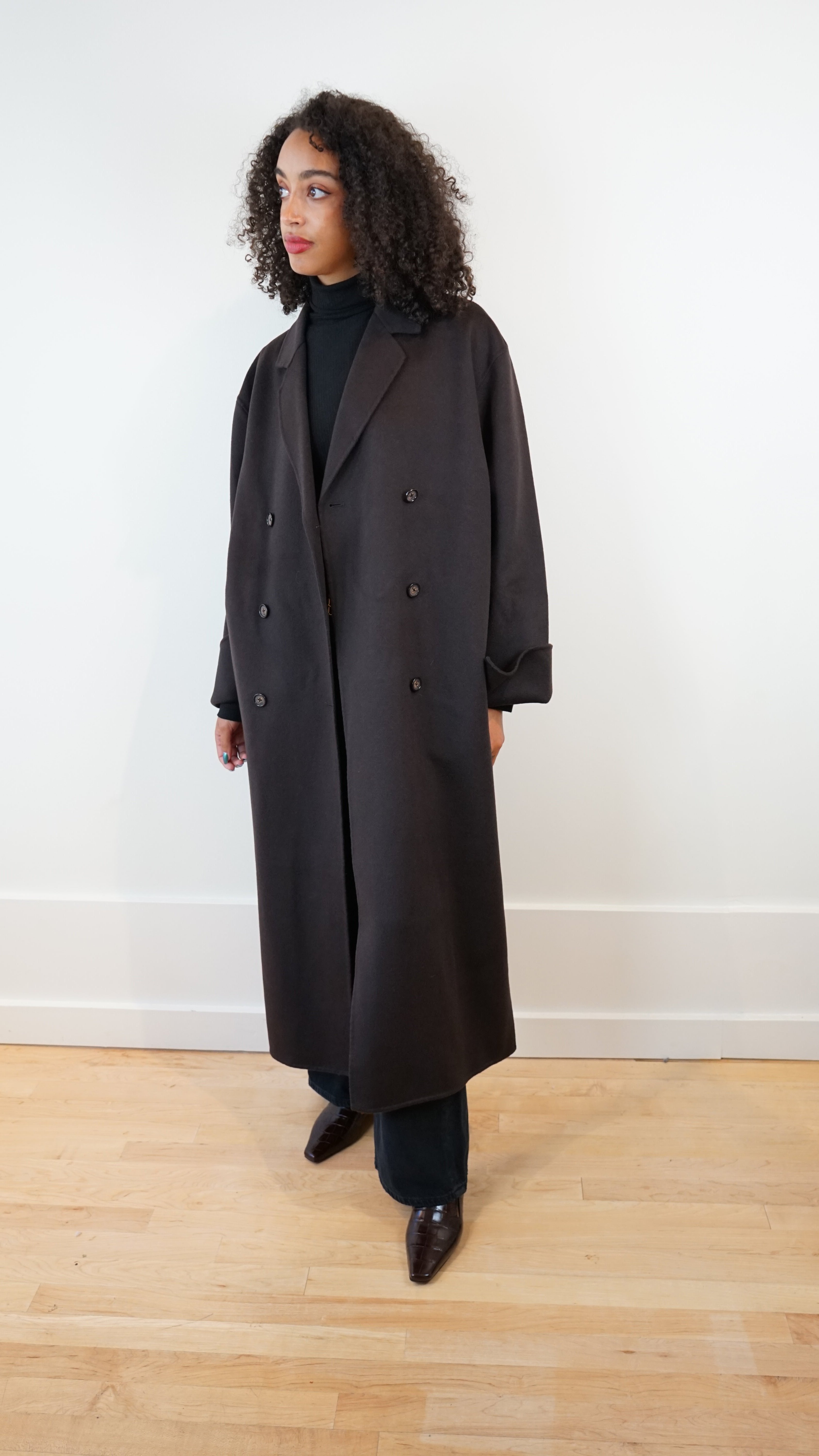 Toteme Signature Wool Double Coat