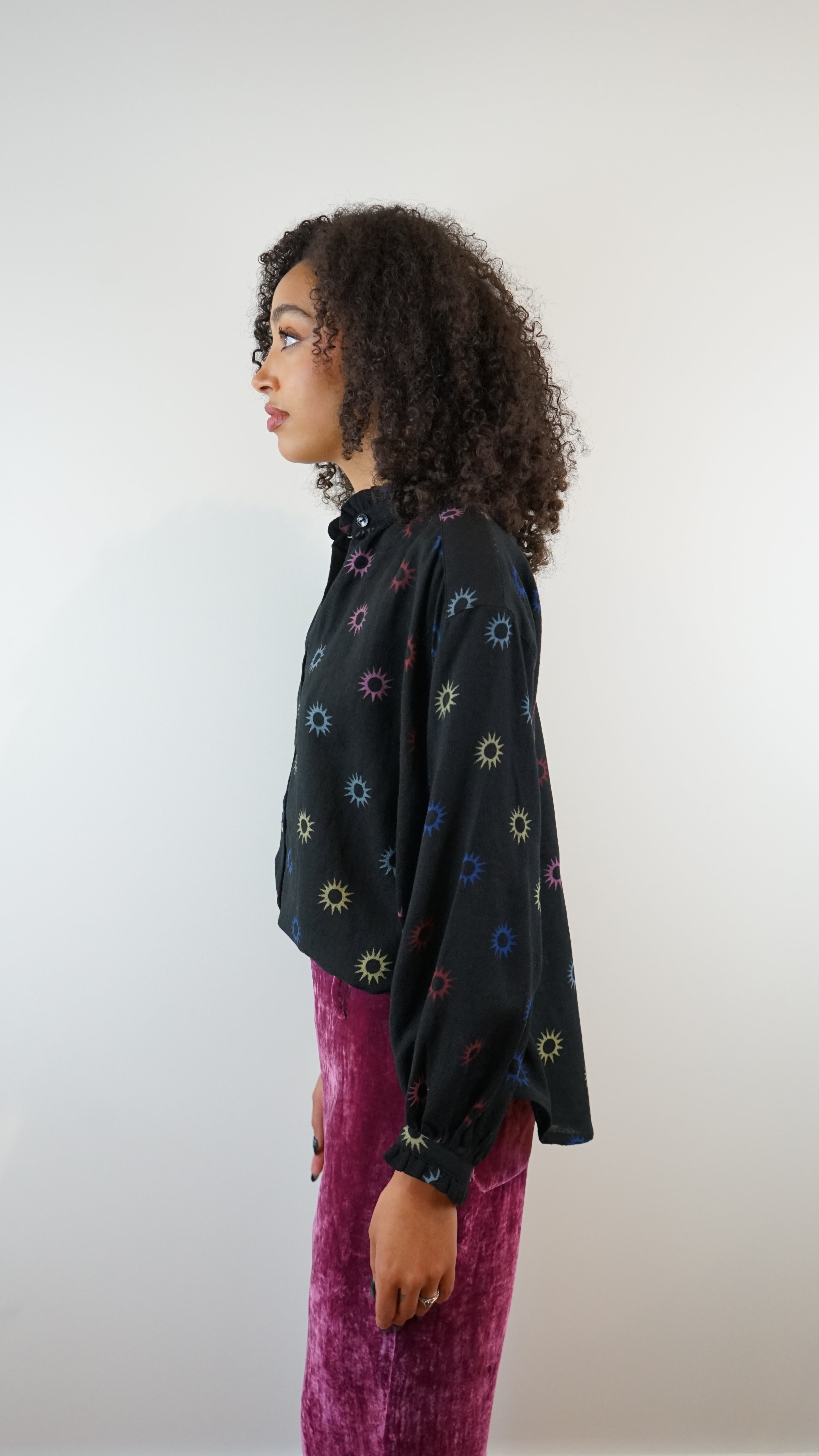 Alix of Bohemia Poet Evening Star Blouse