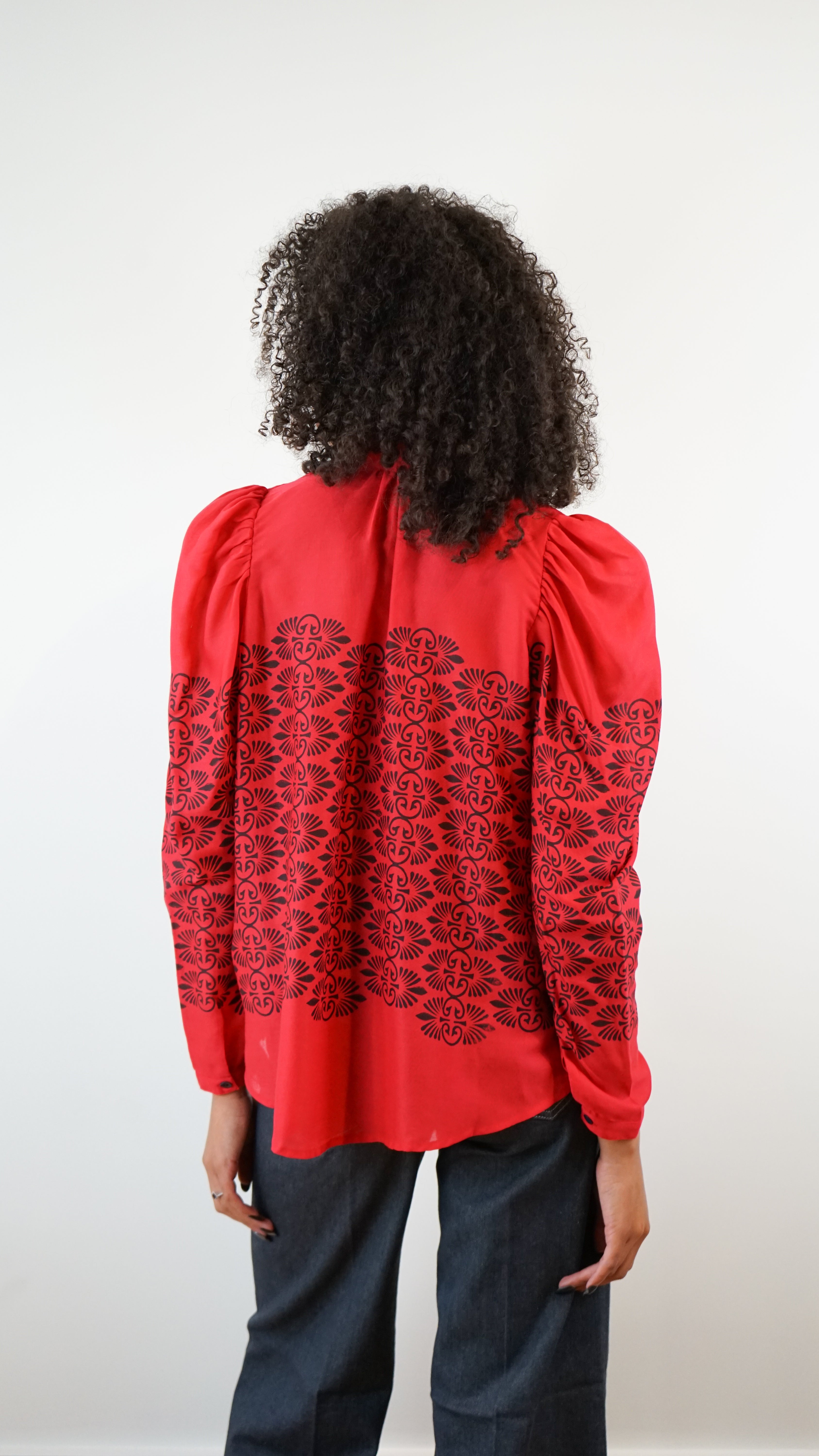 Alix of Bohemia Artemis Cherry Trellis Shirt