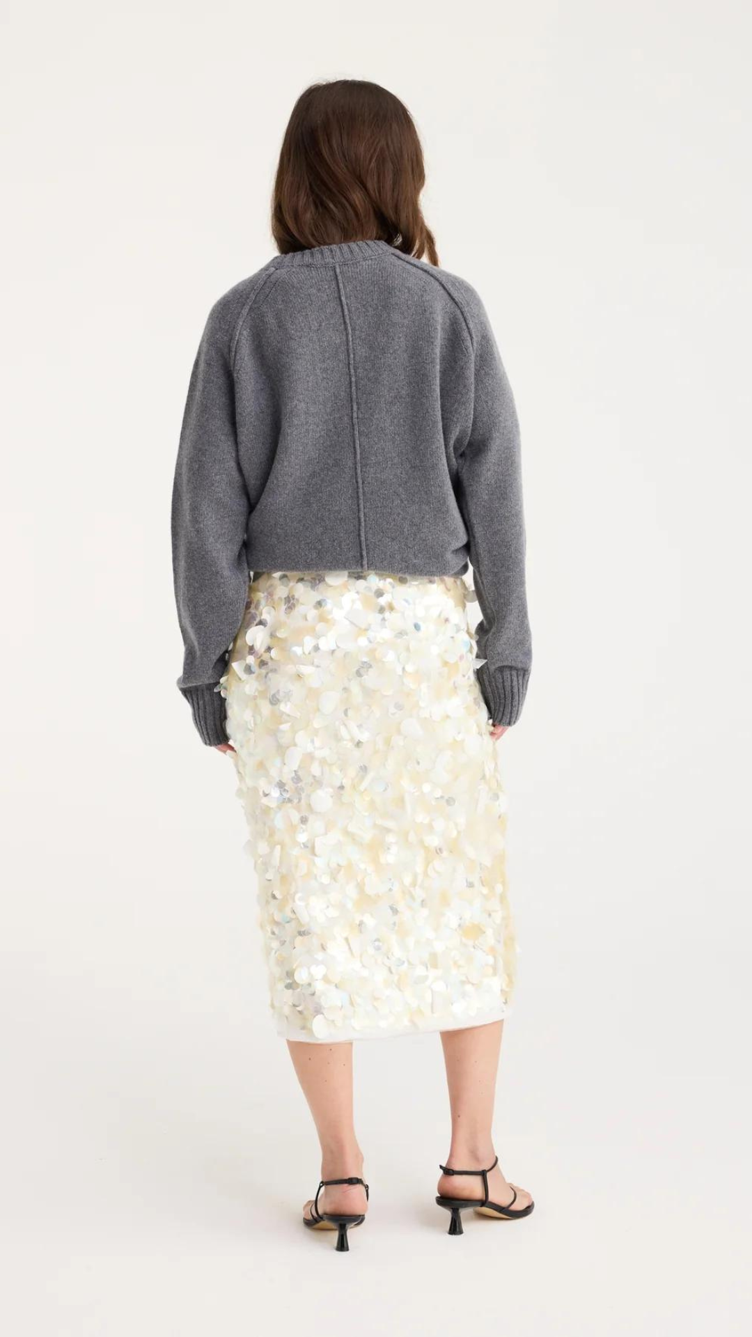 ROHE Embellished Handmade Skirt