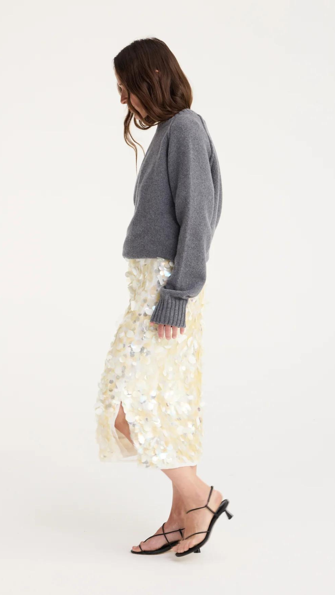 ROHE Embellished Handmade Skirt