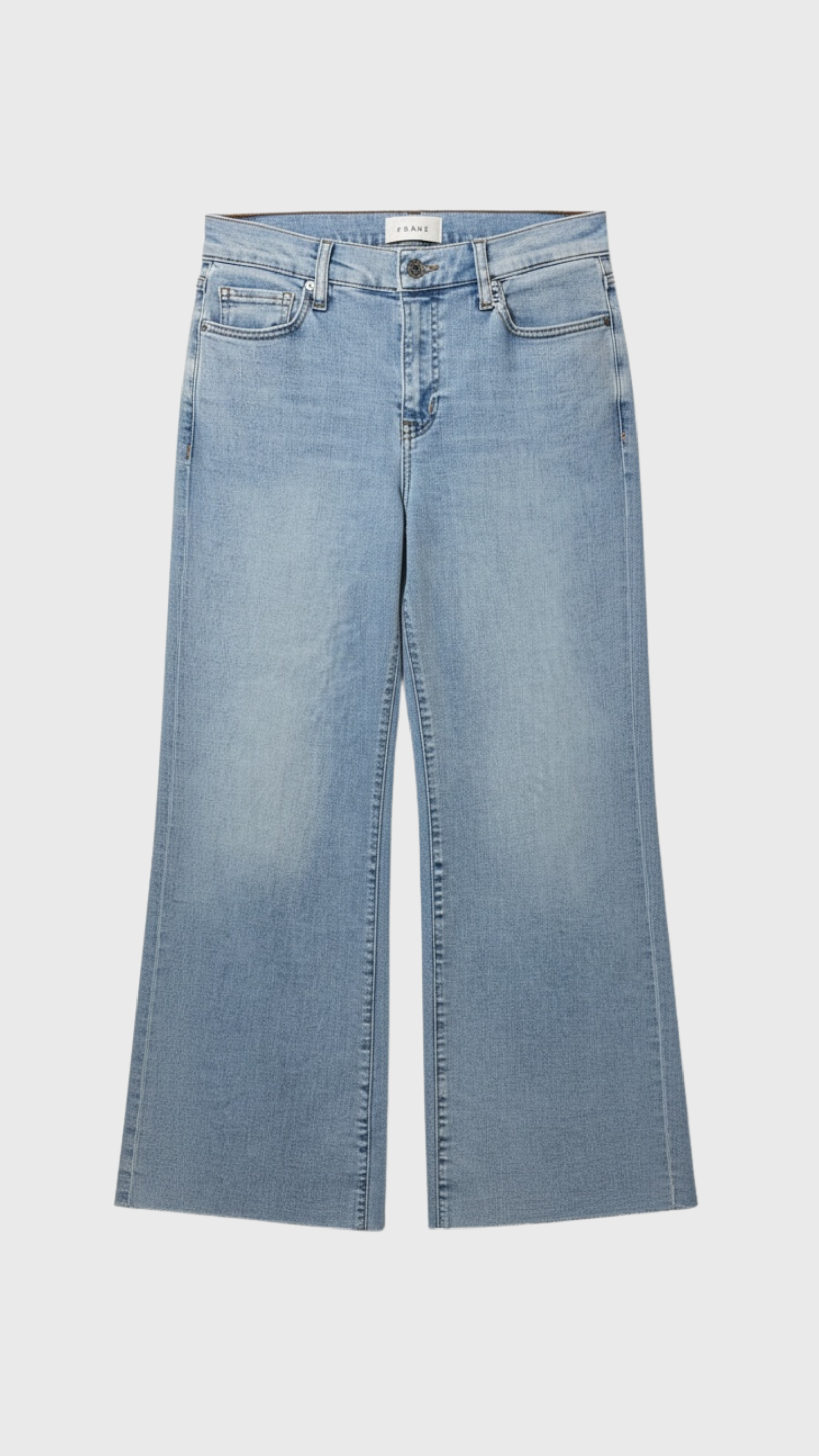 Frame Le Palazzo Crop Jean in Tribute