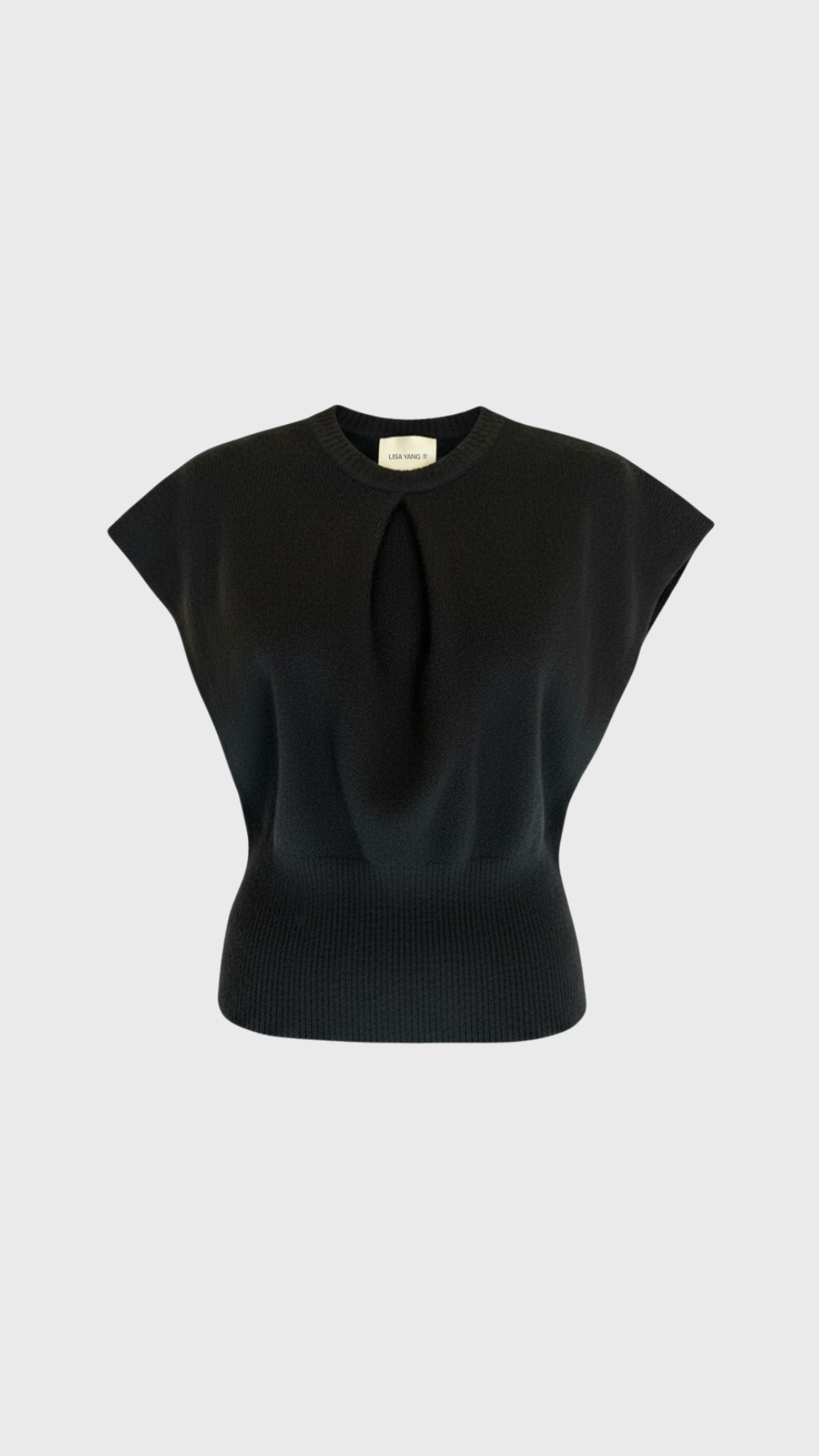 Lisa Yang Annelie Sweater in Black