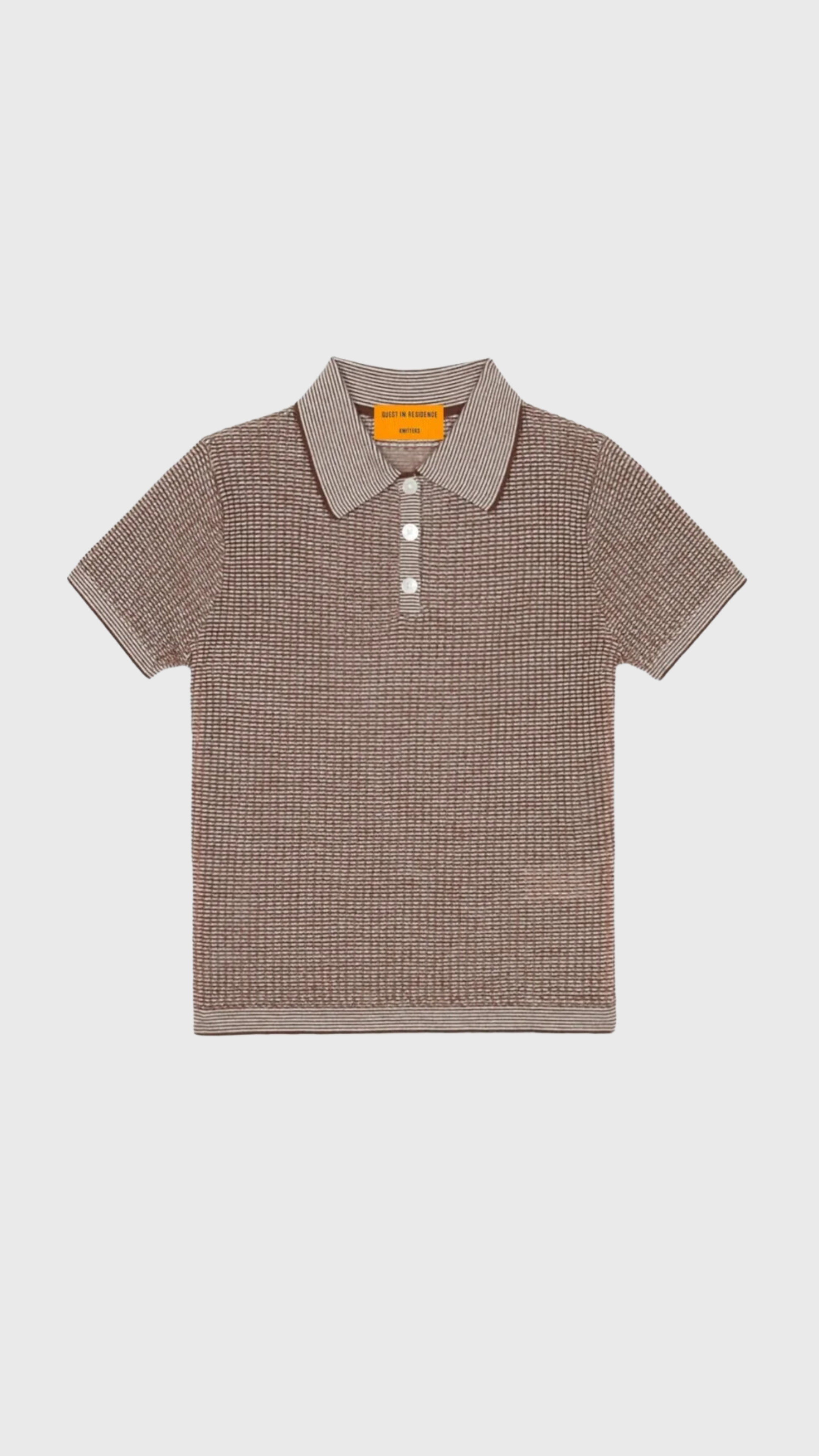 Guest in Residence Cashmere Shrunken Polo