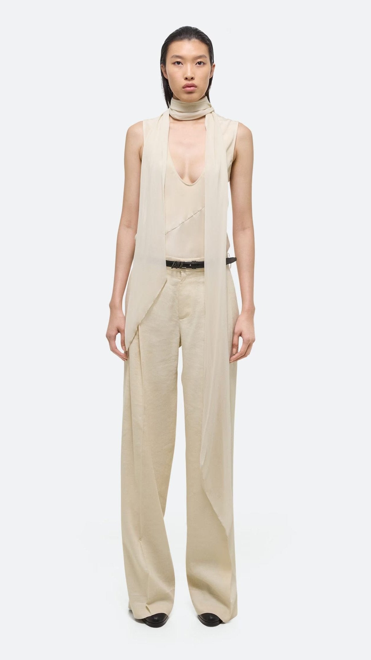 Helmut Lang Double Pleated Pant