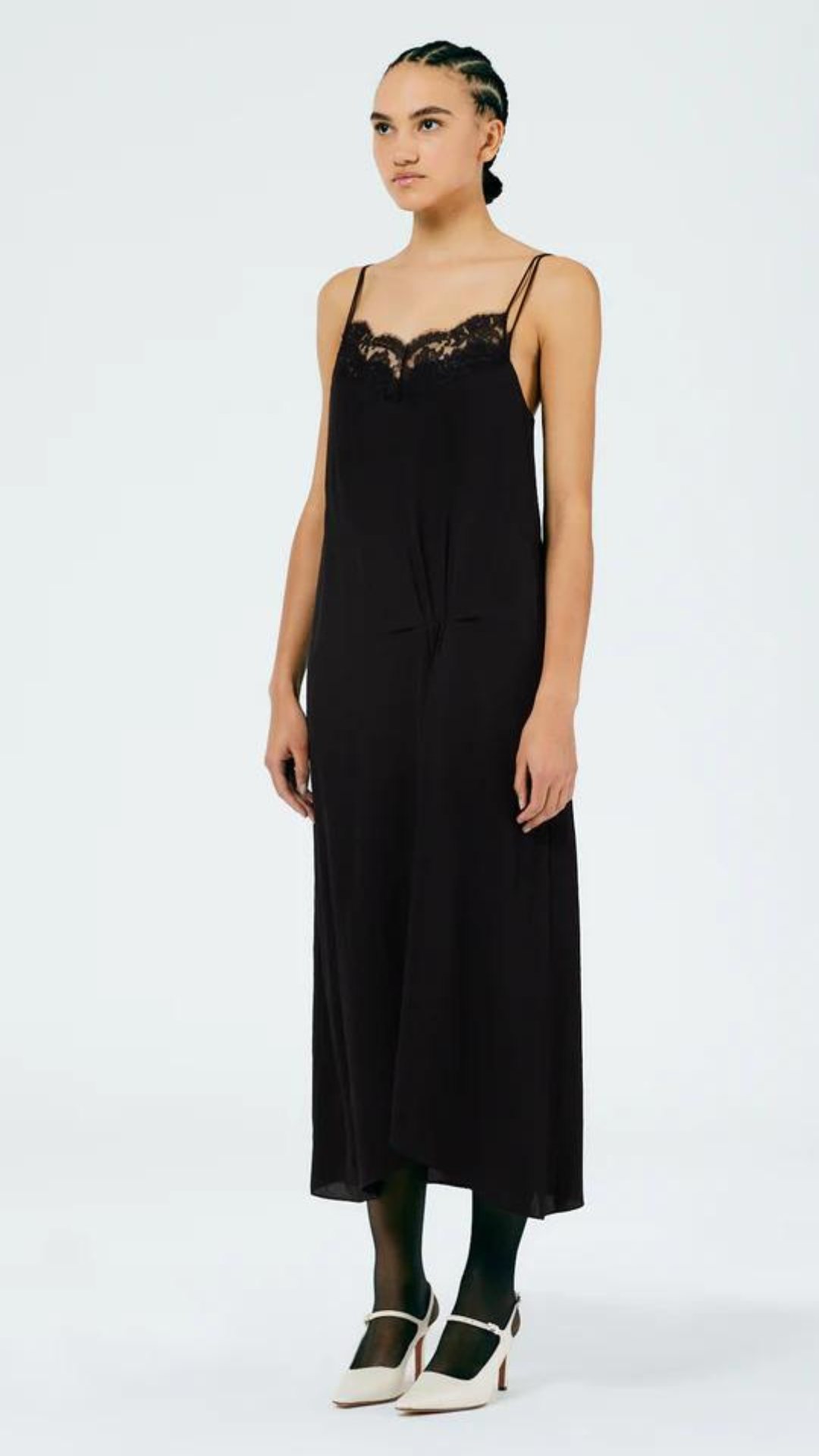 Tibi clearance slip dress