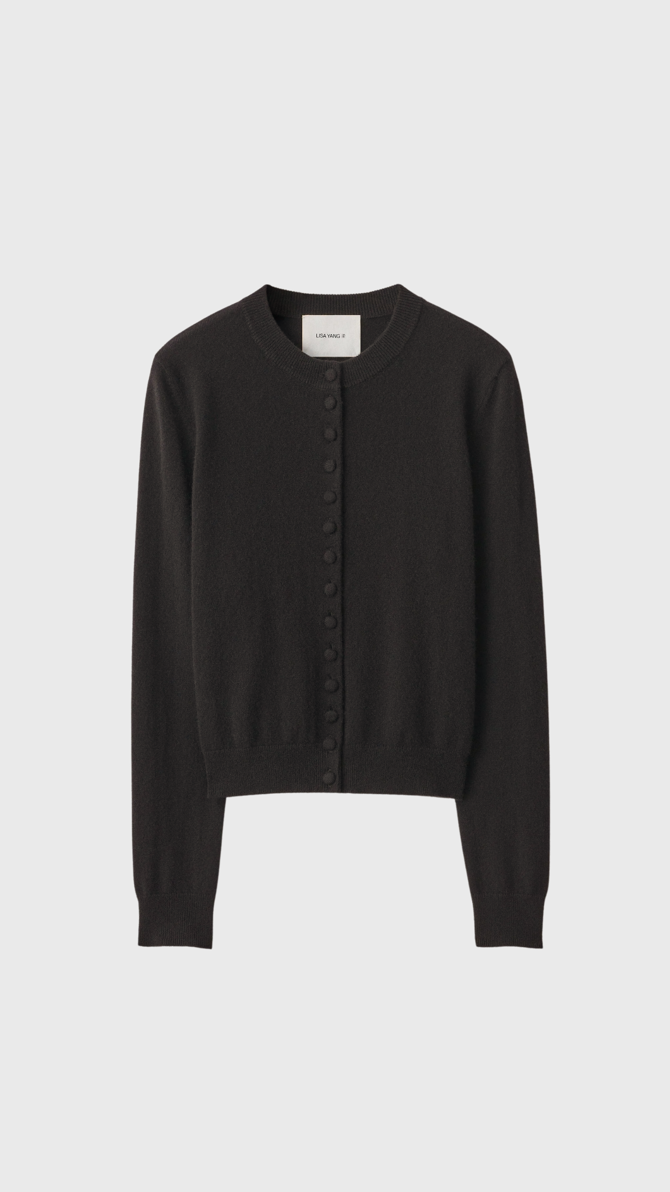 Lisa Yang Wilona Sweater in Dark Oak
