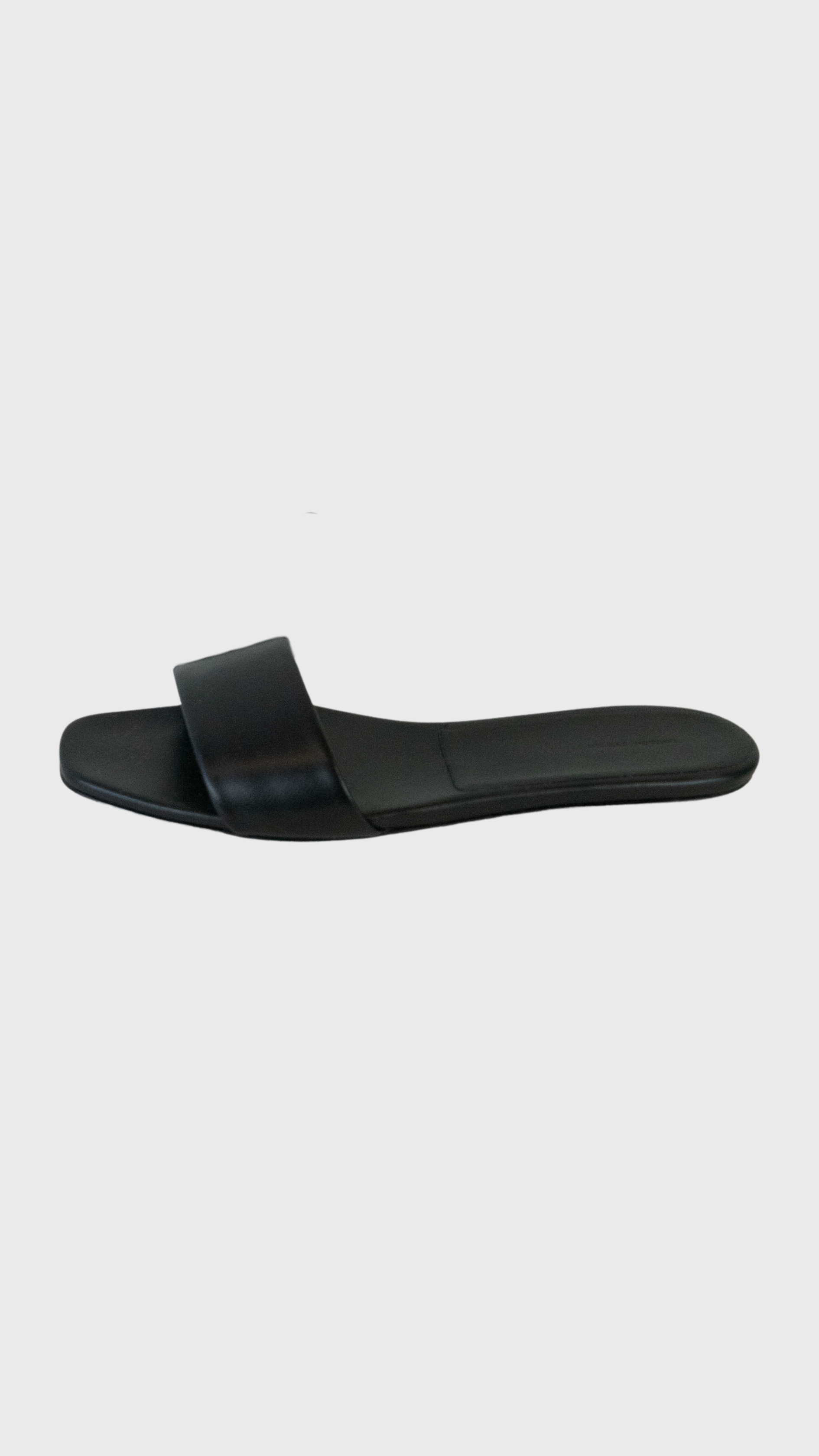 Loulou de Saison Dina Flat Leather Slide