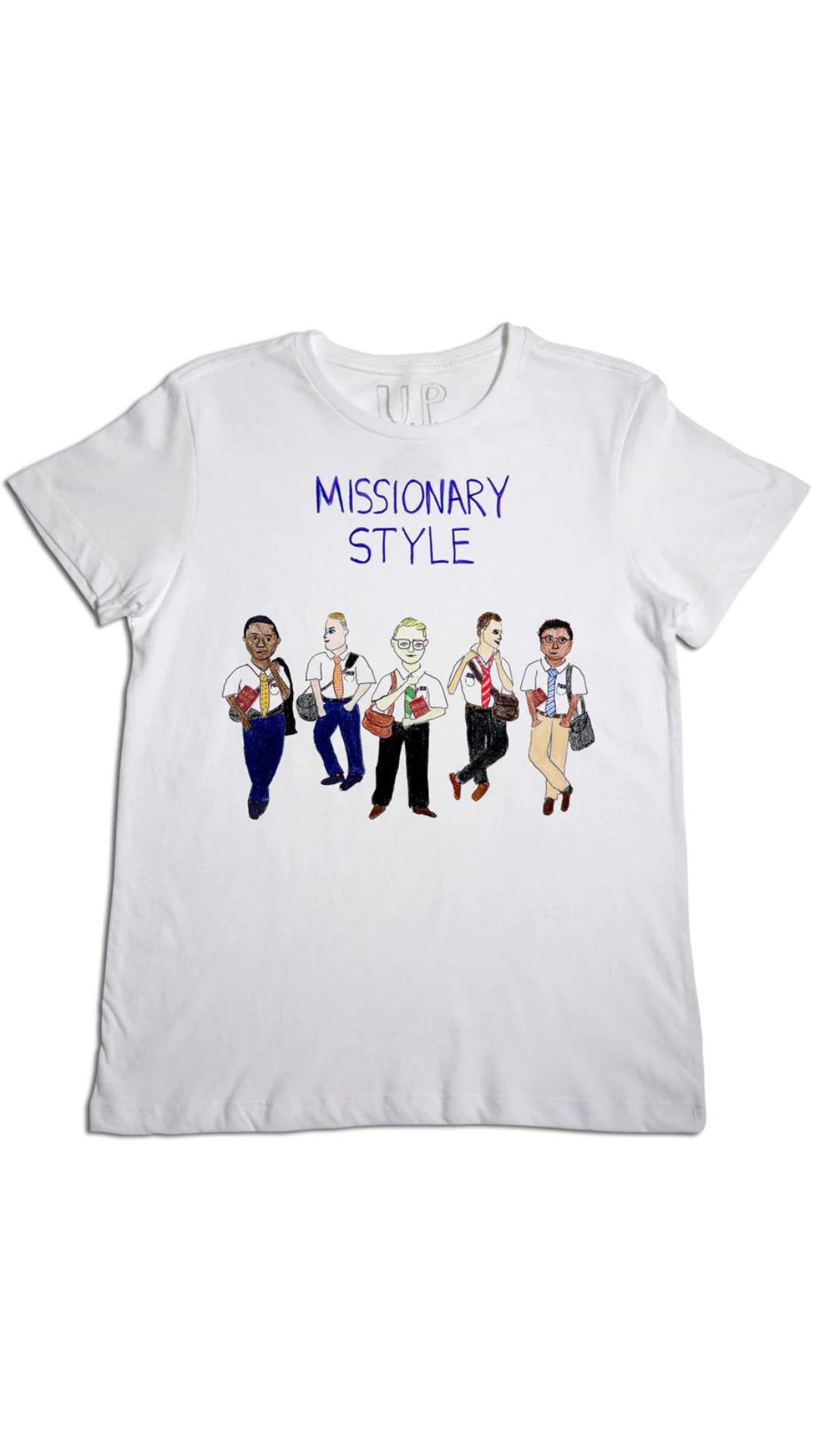 Unfortunate Portrait Missionary Style Bf Tee