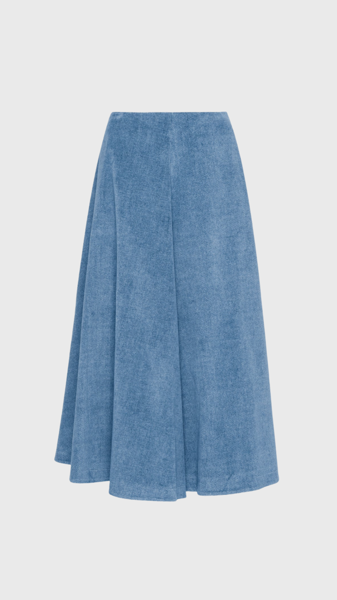 Altuzarra Varda Skirt in Ash Blue
