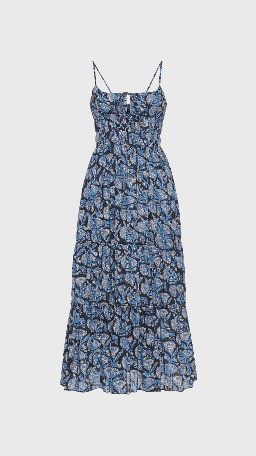 Ulla Johnson Aydin Cami Midi Dress in Zinnia