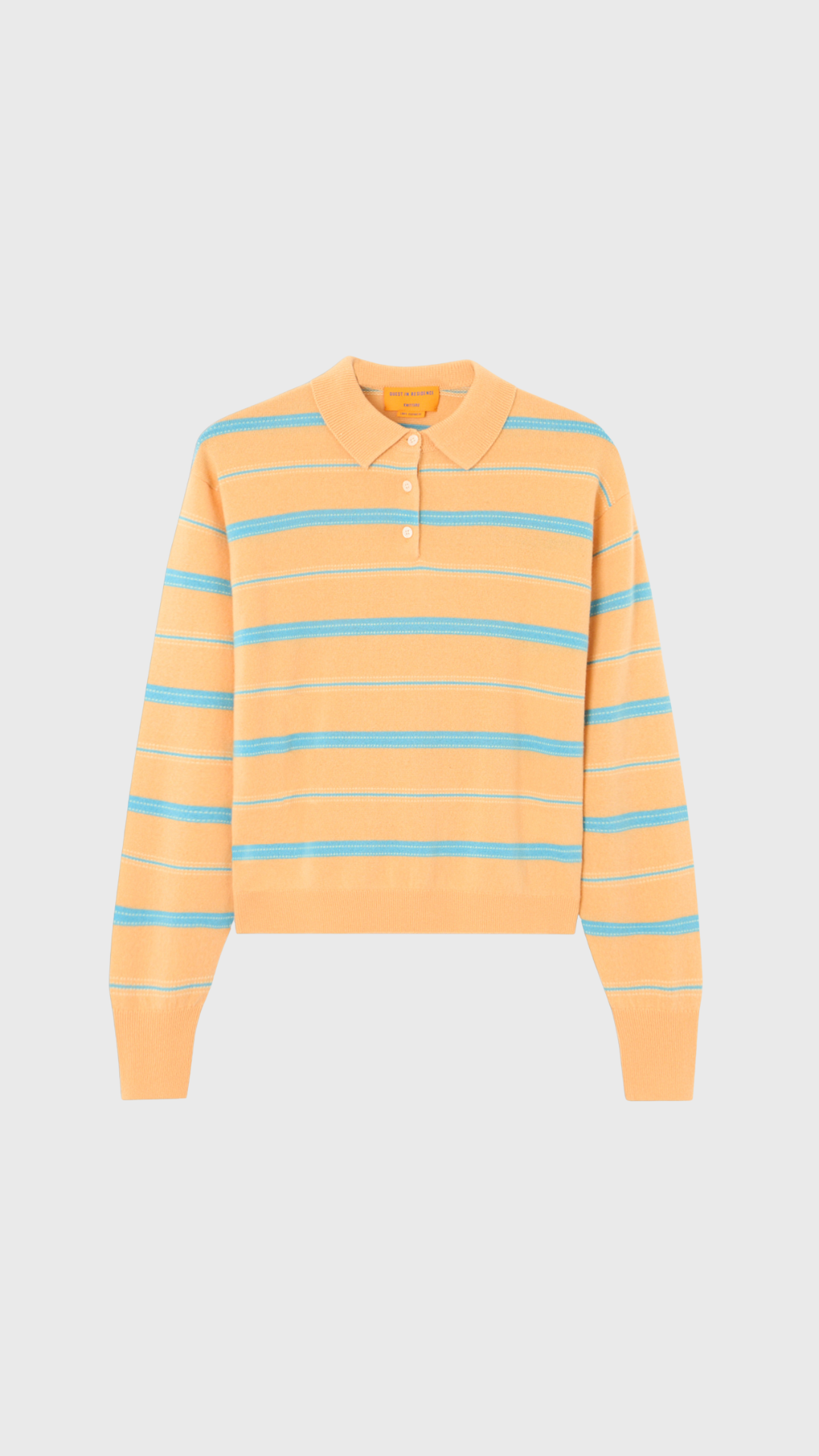 Guest In Residence Collegiate Stripe Polo