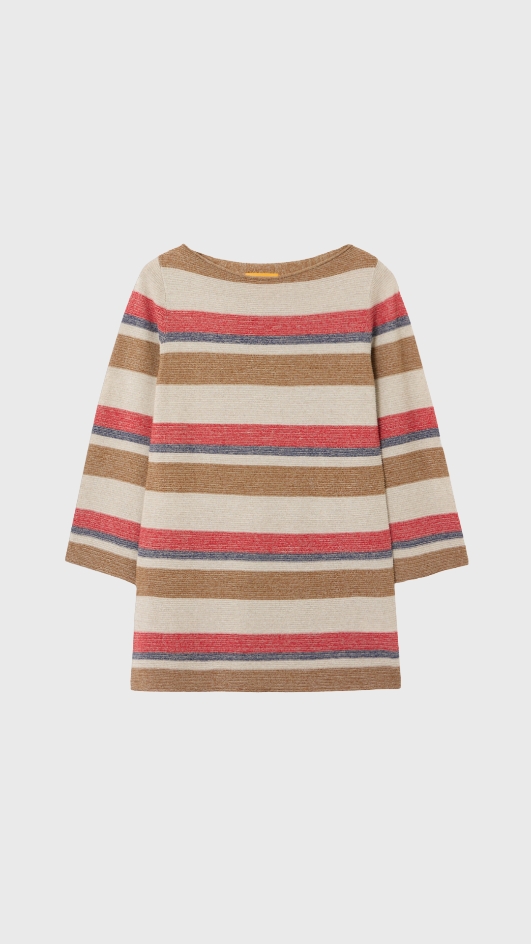 Guest in Residence Bayside Mini Dress in Cream Combo