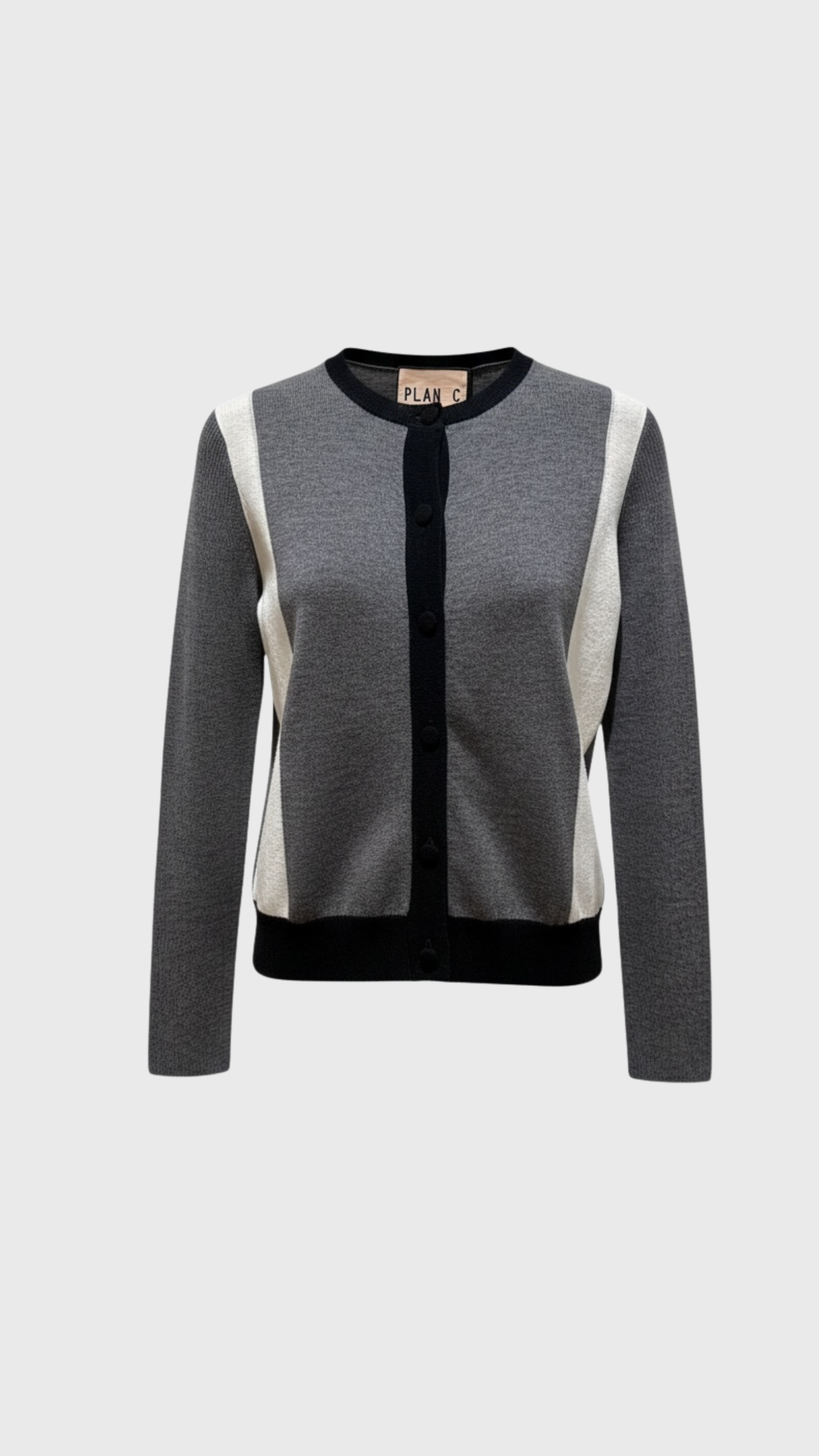 Plan C Cardigan in Grey