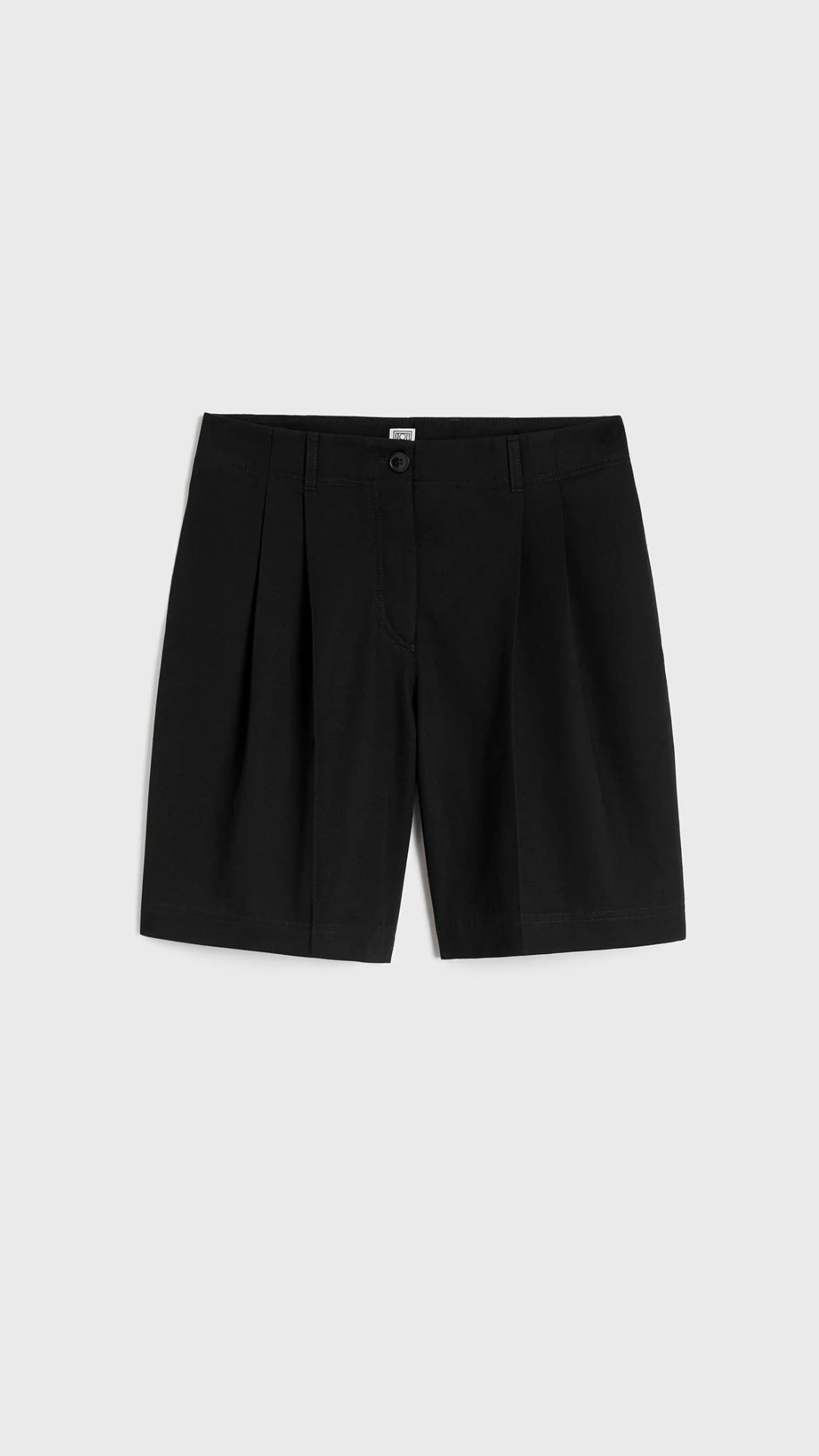 TOTEME Relaxed Twill Shorts