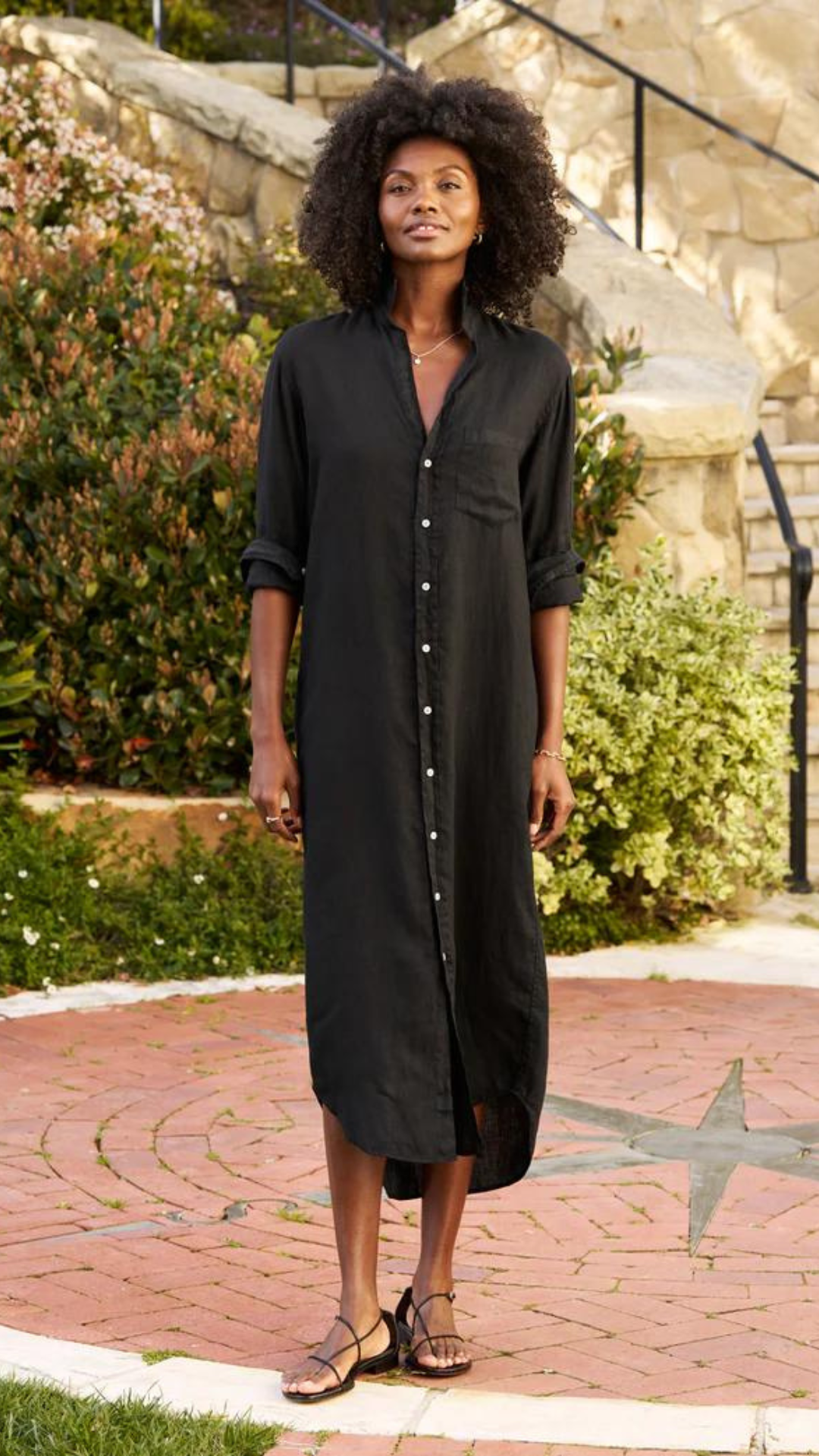 Frank & Eileen Rory Maxi Shirtdress