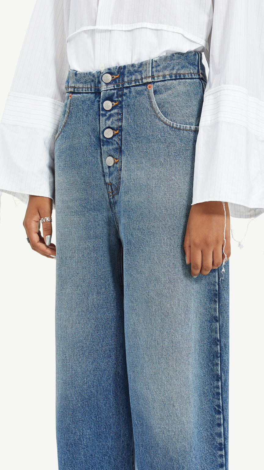 Maison Margiela MM6 Light Blue Denim Trouser