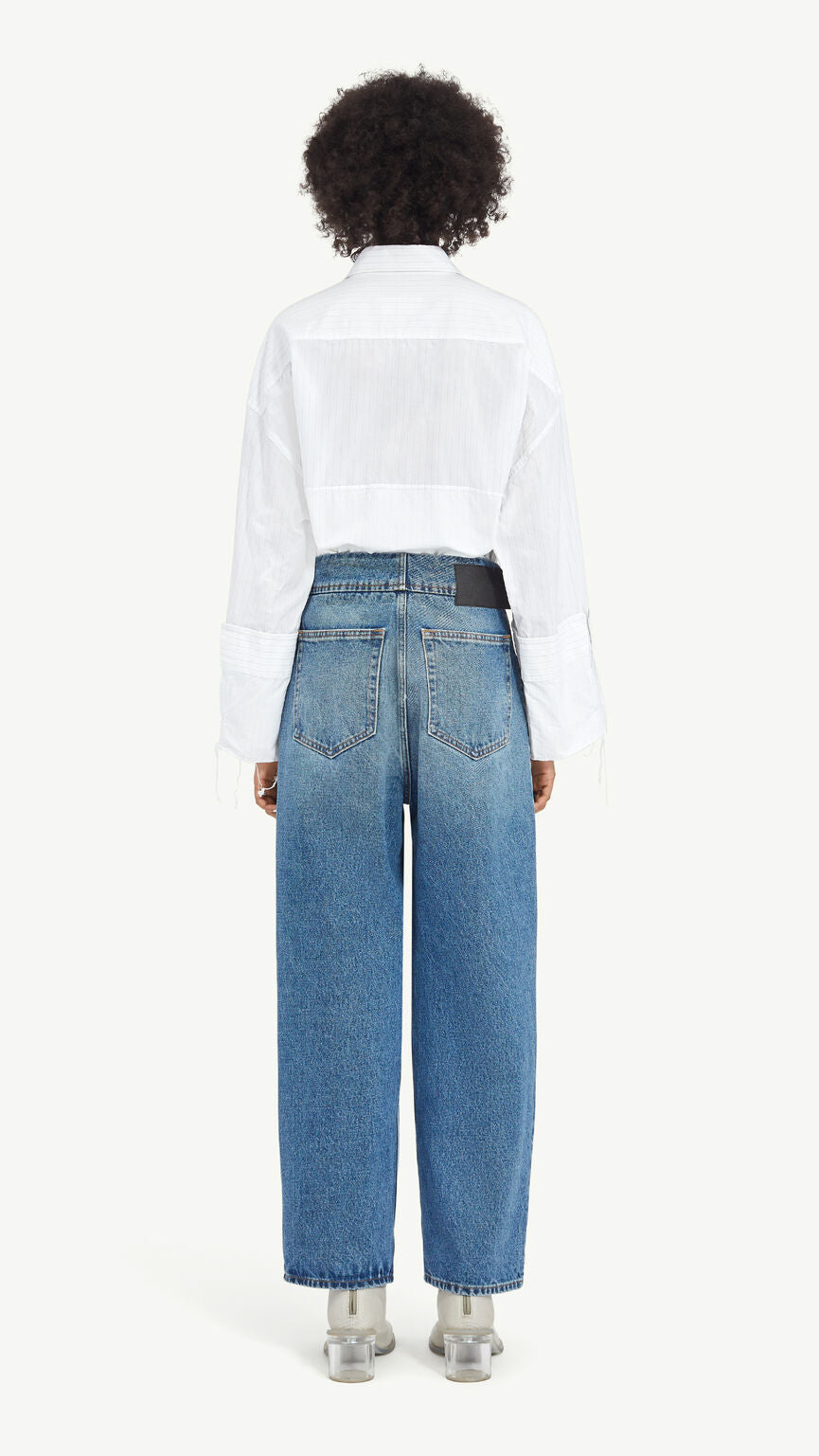 Maison Margiela MM6 Light Blue Denim Trouser