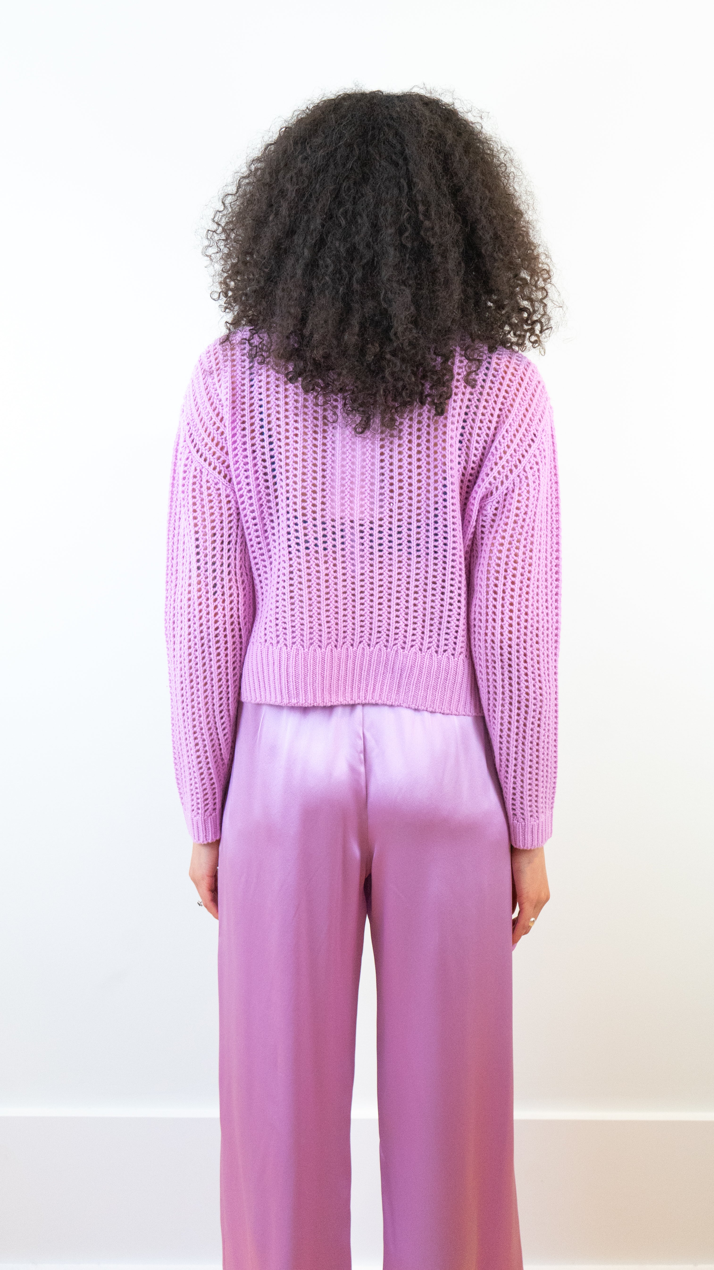 Sablyn Marci Relaxed Crewneck in Orchid