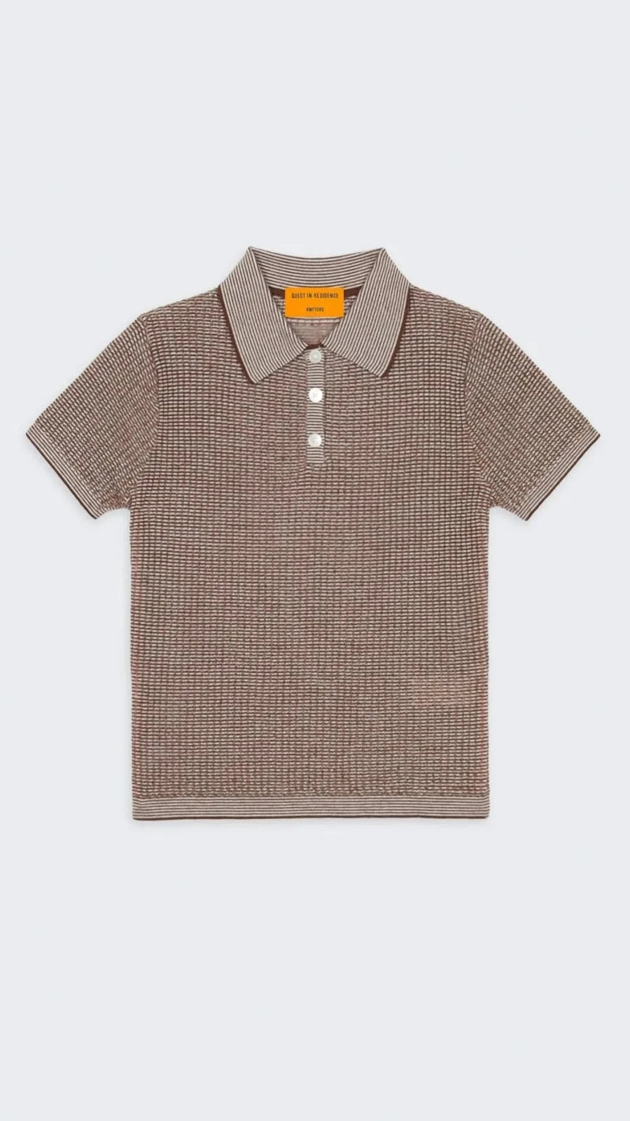 Guest in Residence Cashmere Shrunken Polo