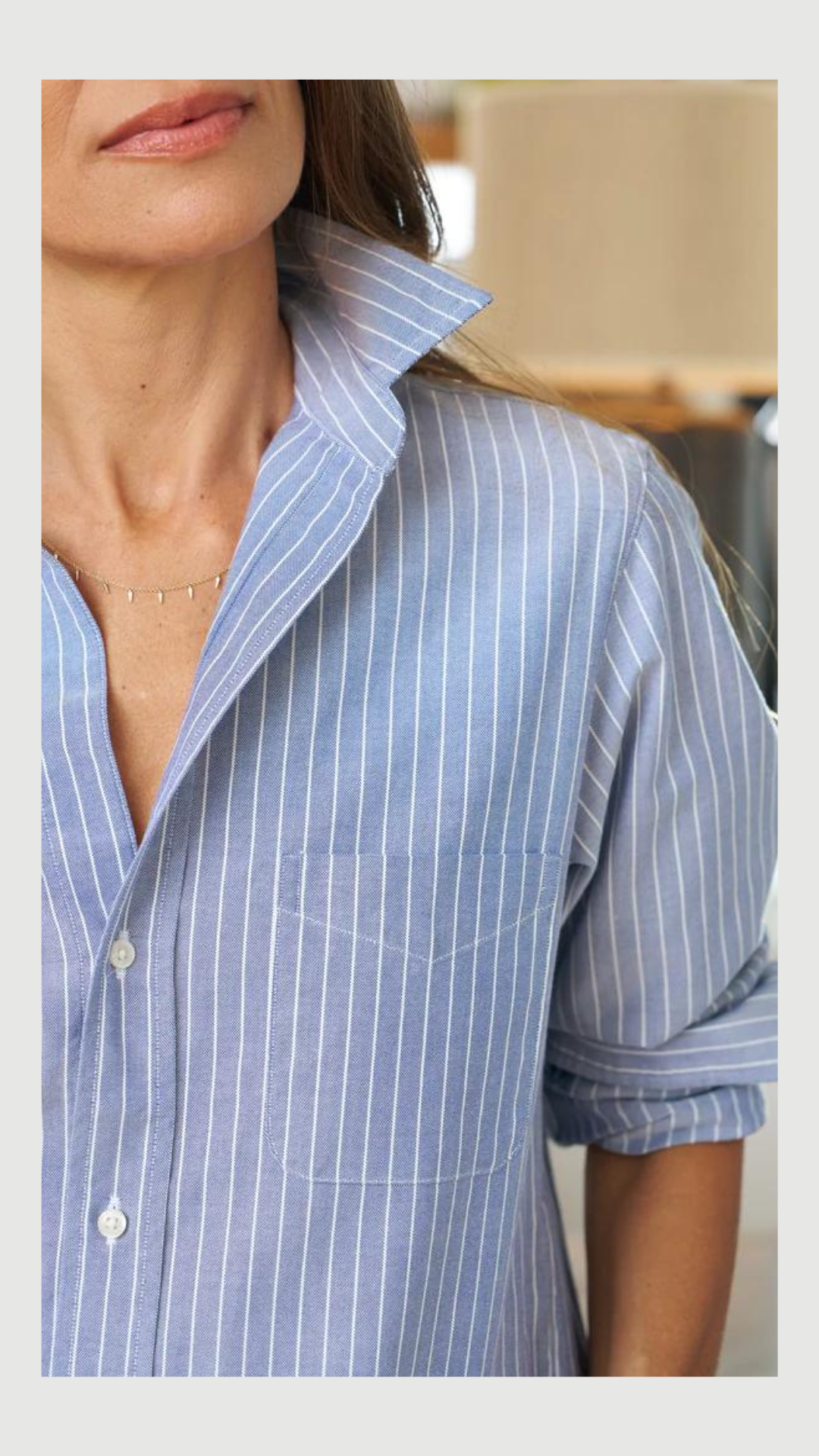 Frank & Eileen Silvio Untuckable Button-up