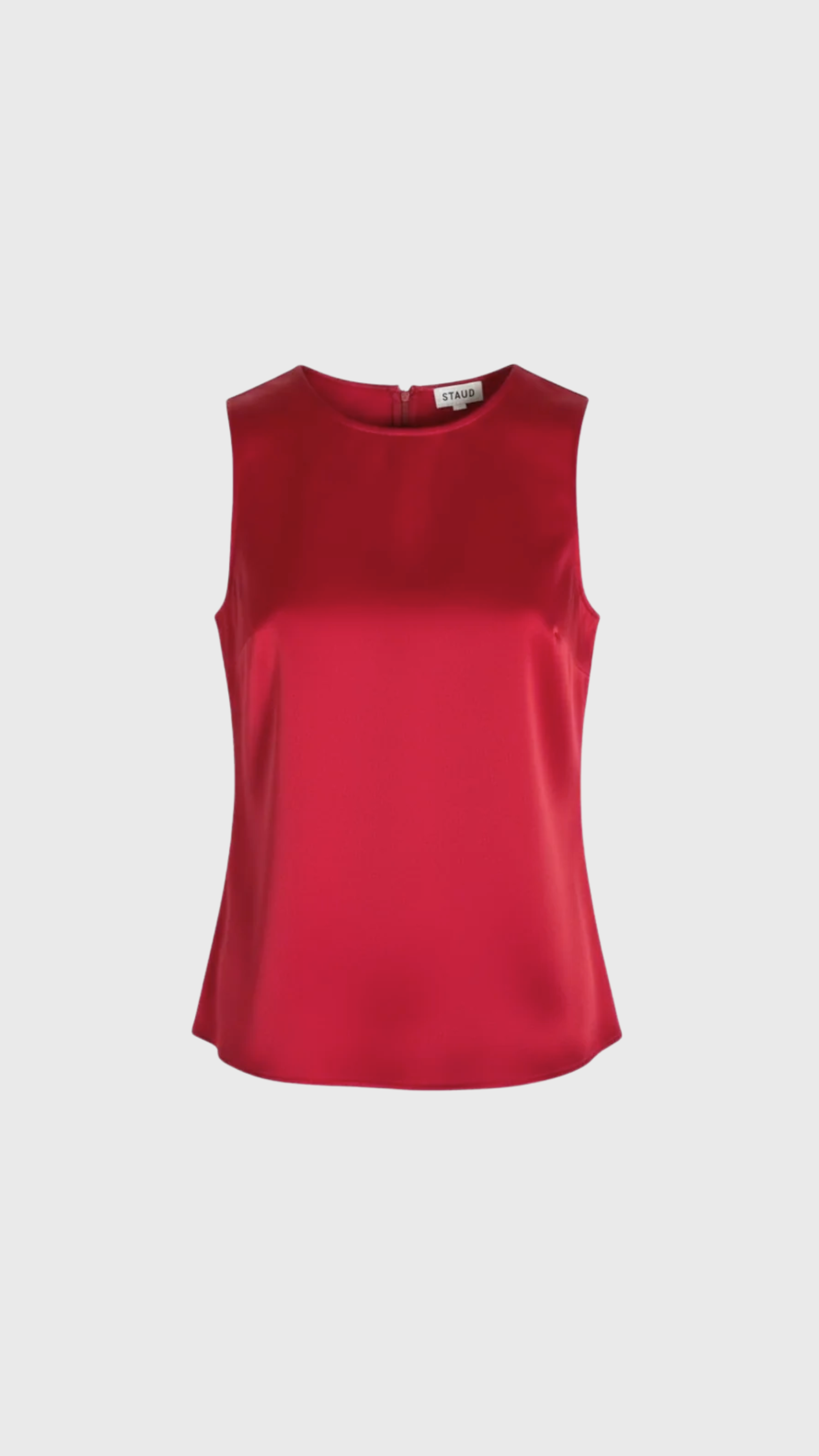 Staud Bronte Top in Pomegranate