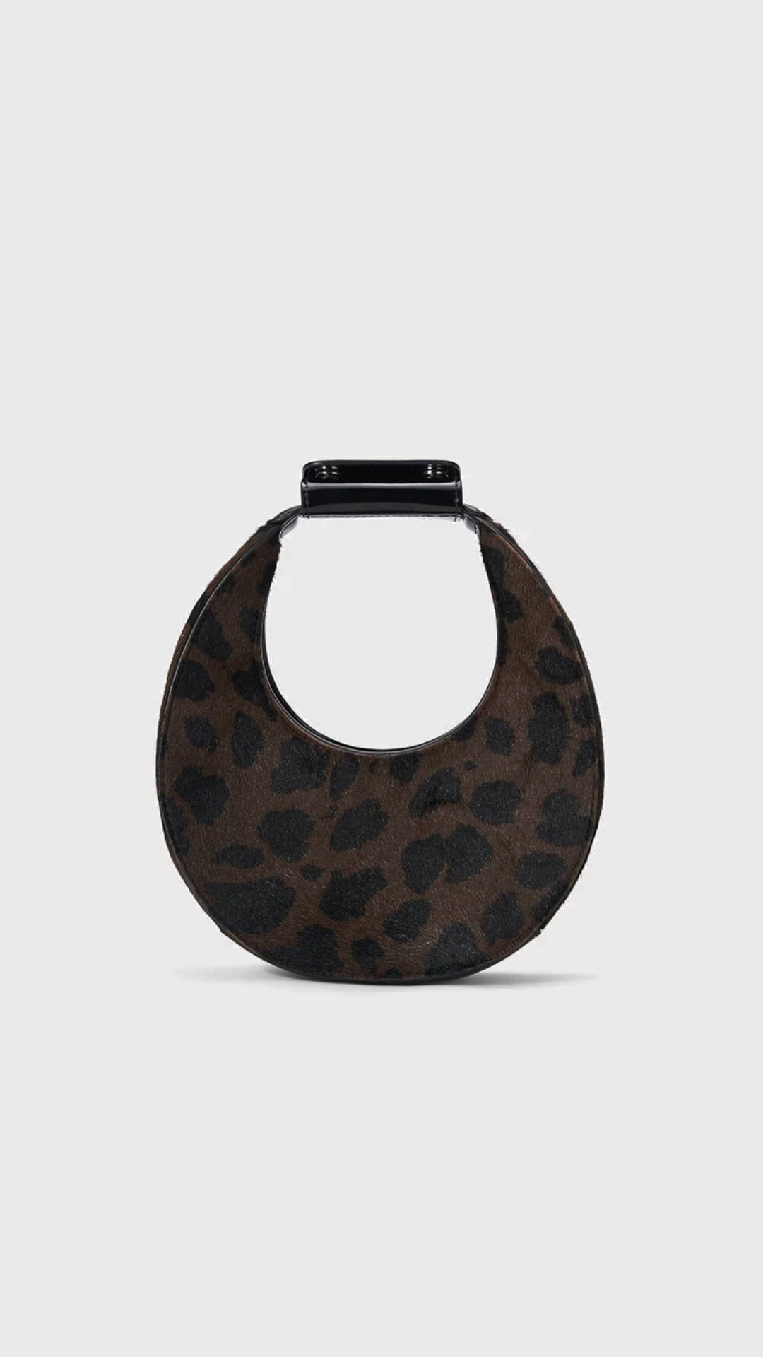 Staud Goodnight Moon Bag in Leopard
