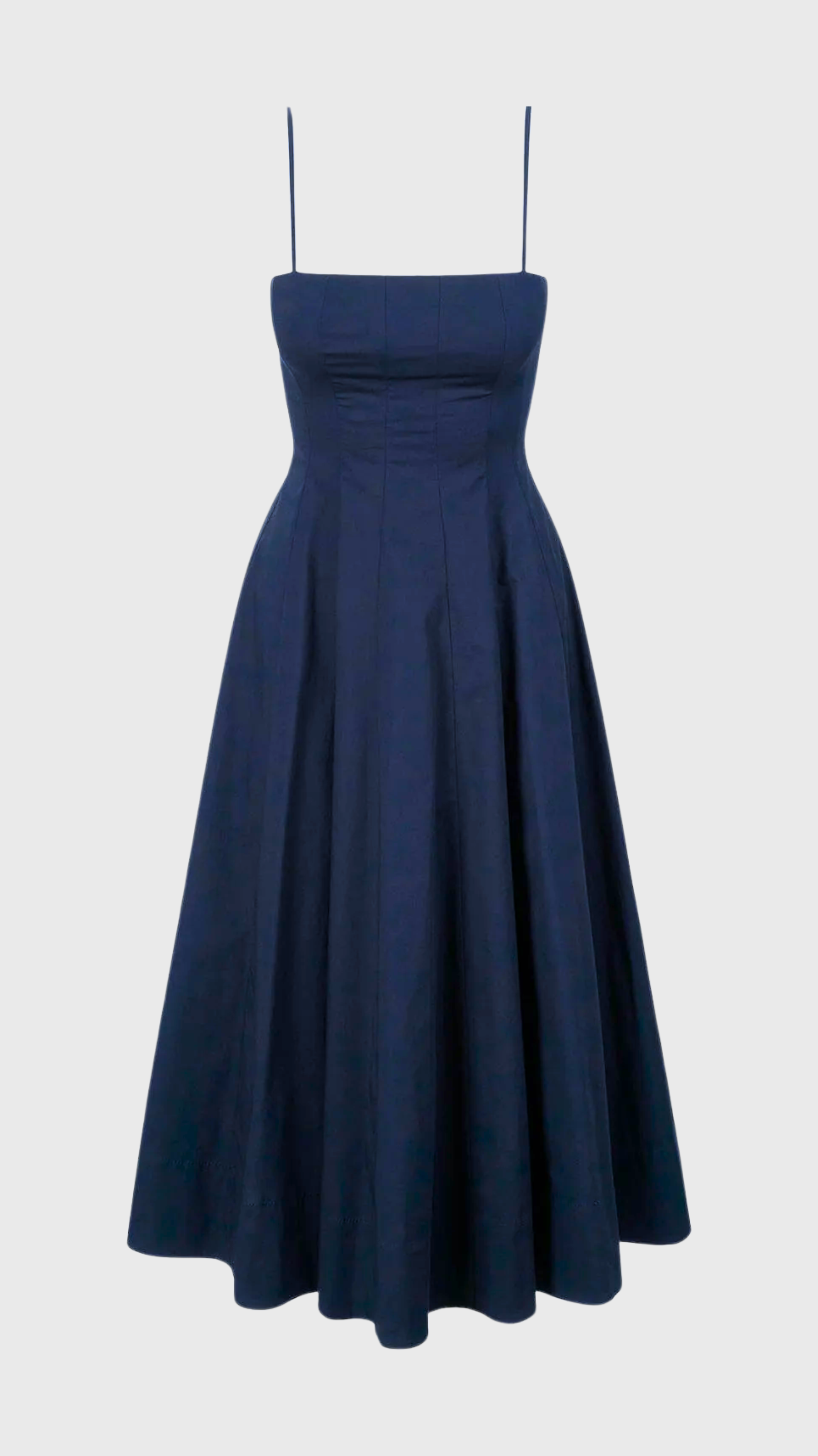 Staud Wylie Dress in Navy
