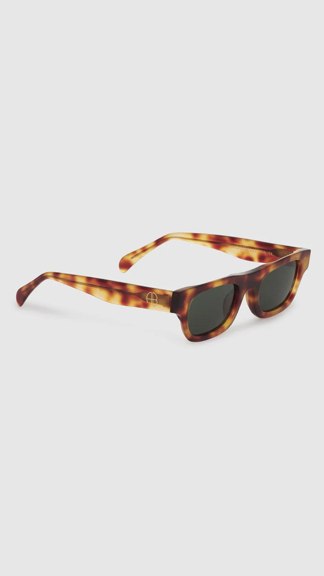 Anine Bing Otis Tortoise Sunglasses