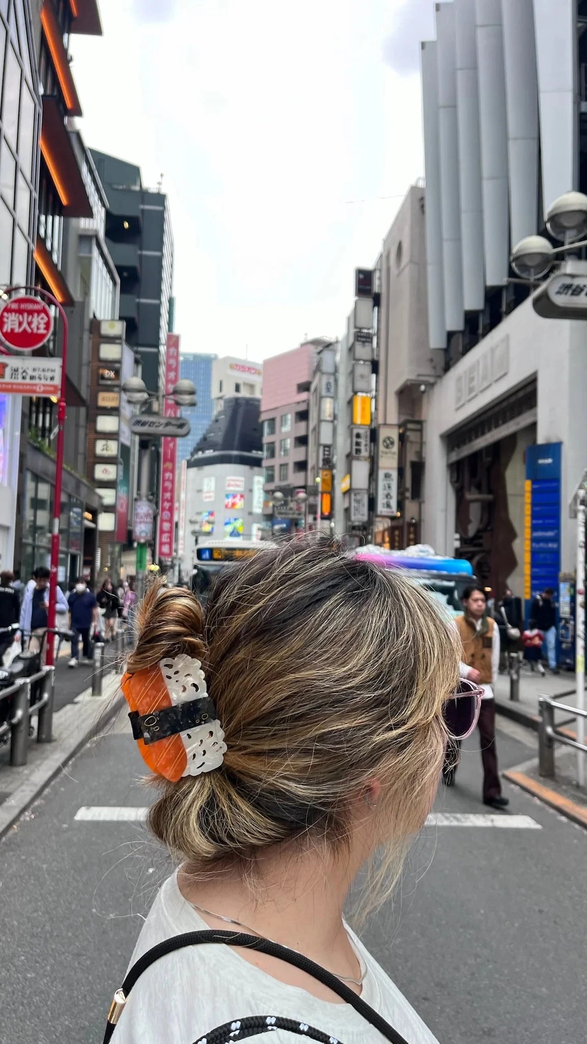 Solar Eclipse Sushi Claw Hair Clip