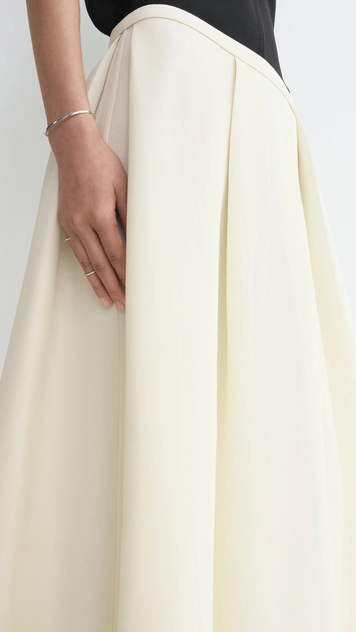 Toteme Wool Silk Twinflower Skirt