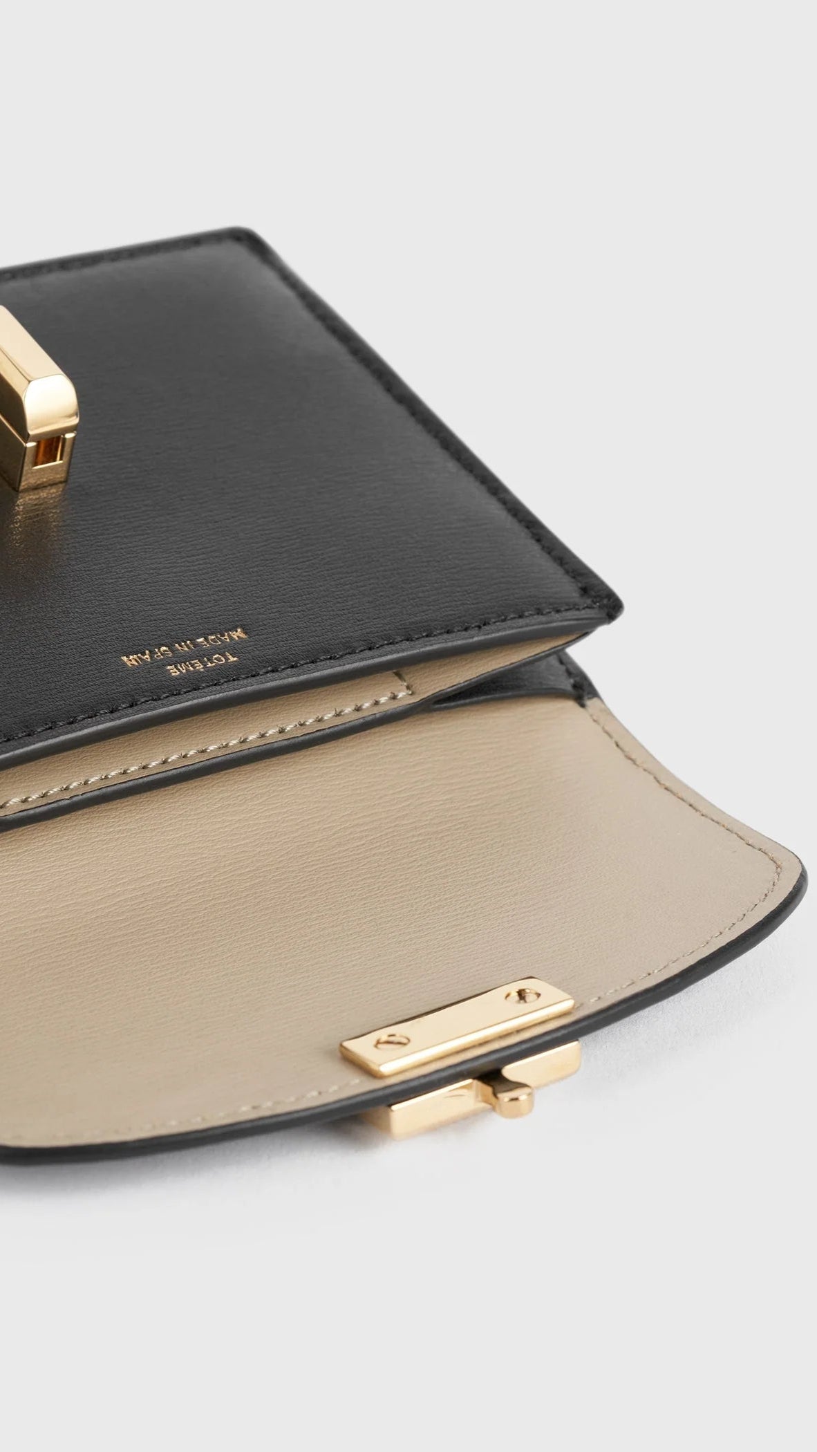 Toteme T-lock Leather Cardholder