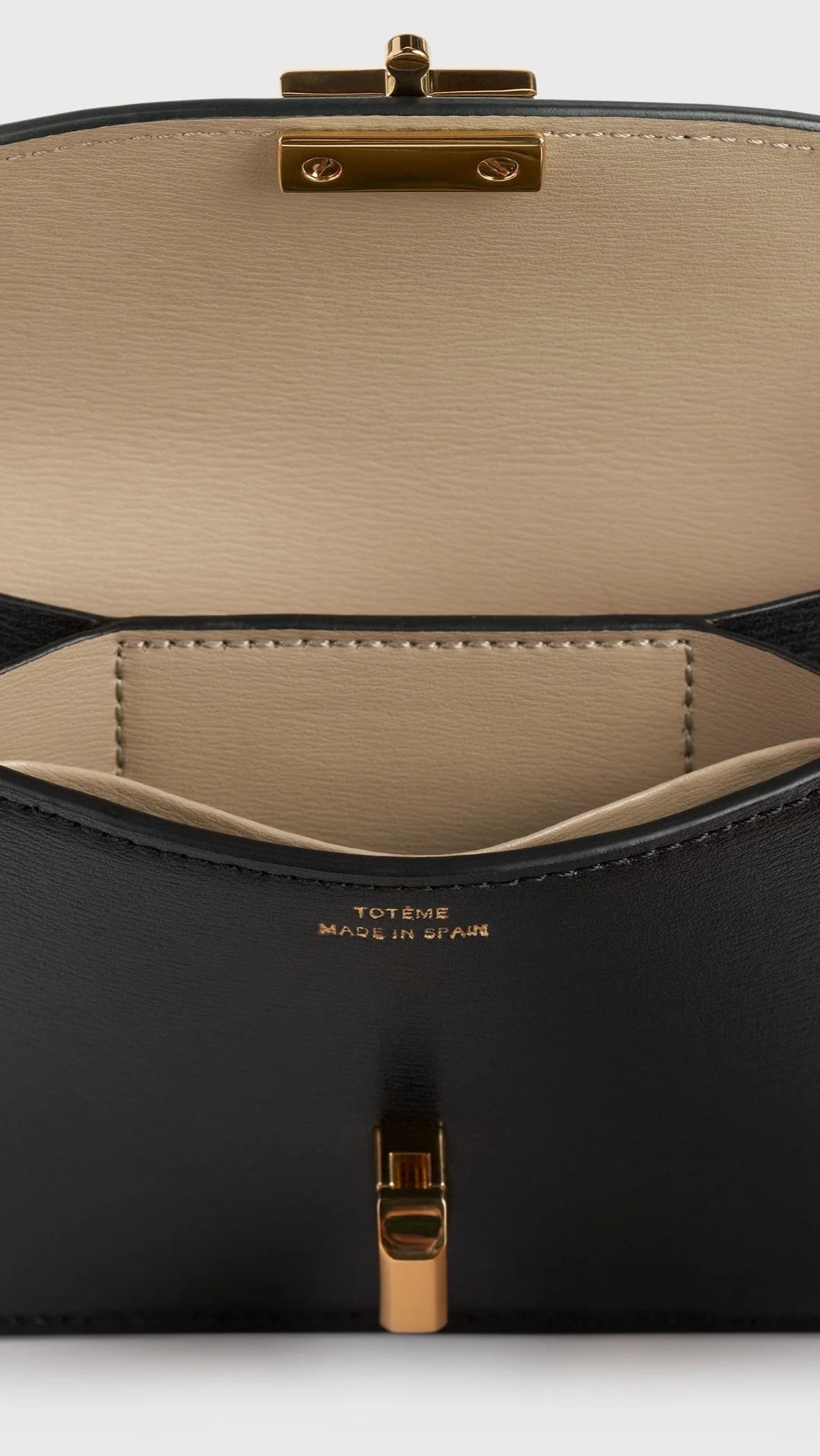 Toteme T-lock Leather Cardholder