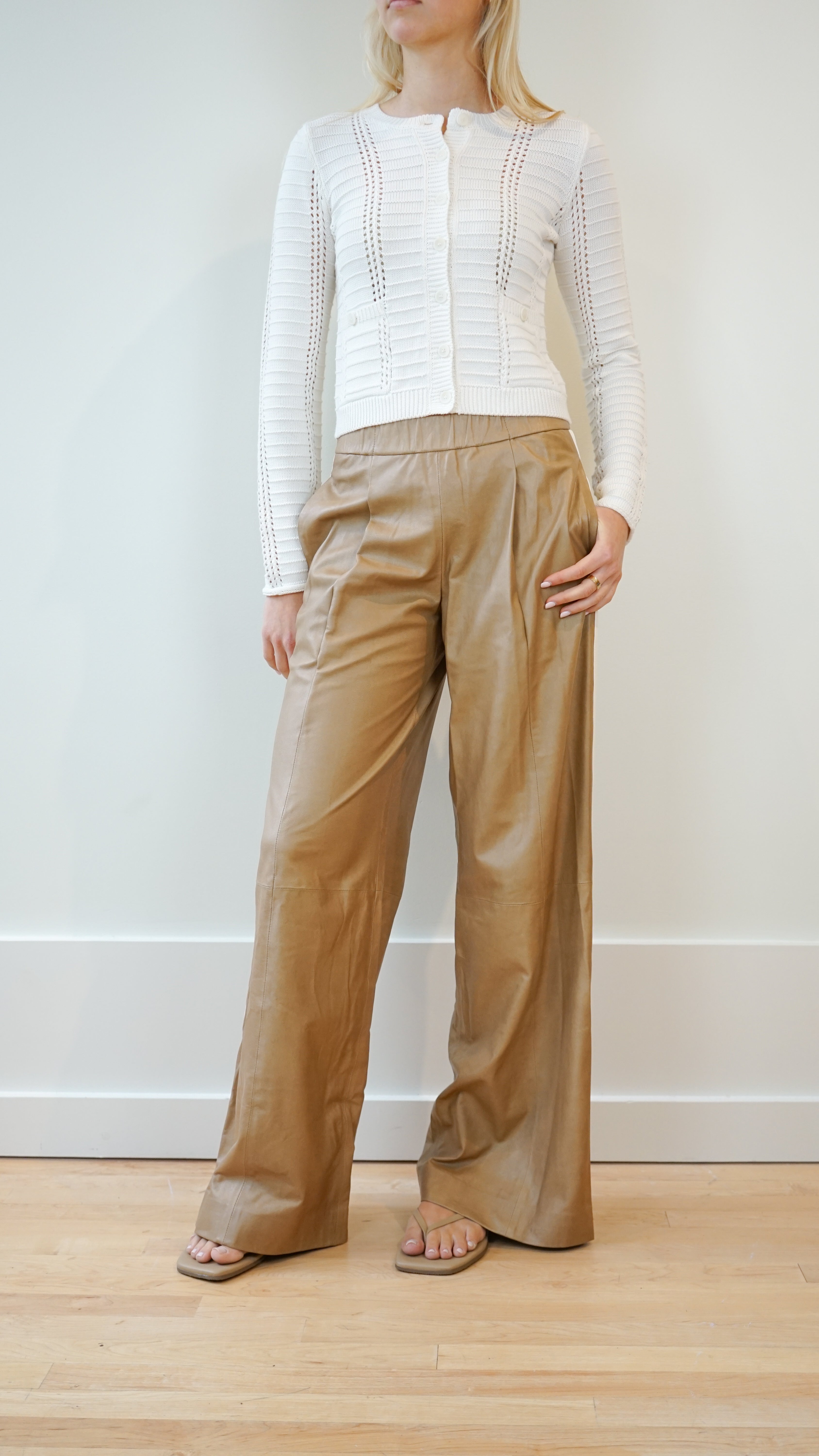 TWP Eva Pant With Tux in Kelp