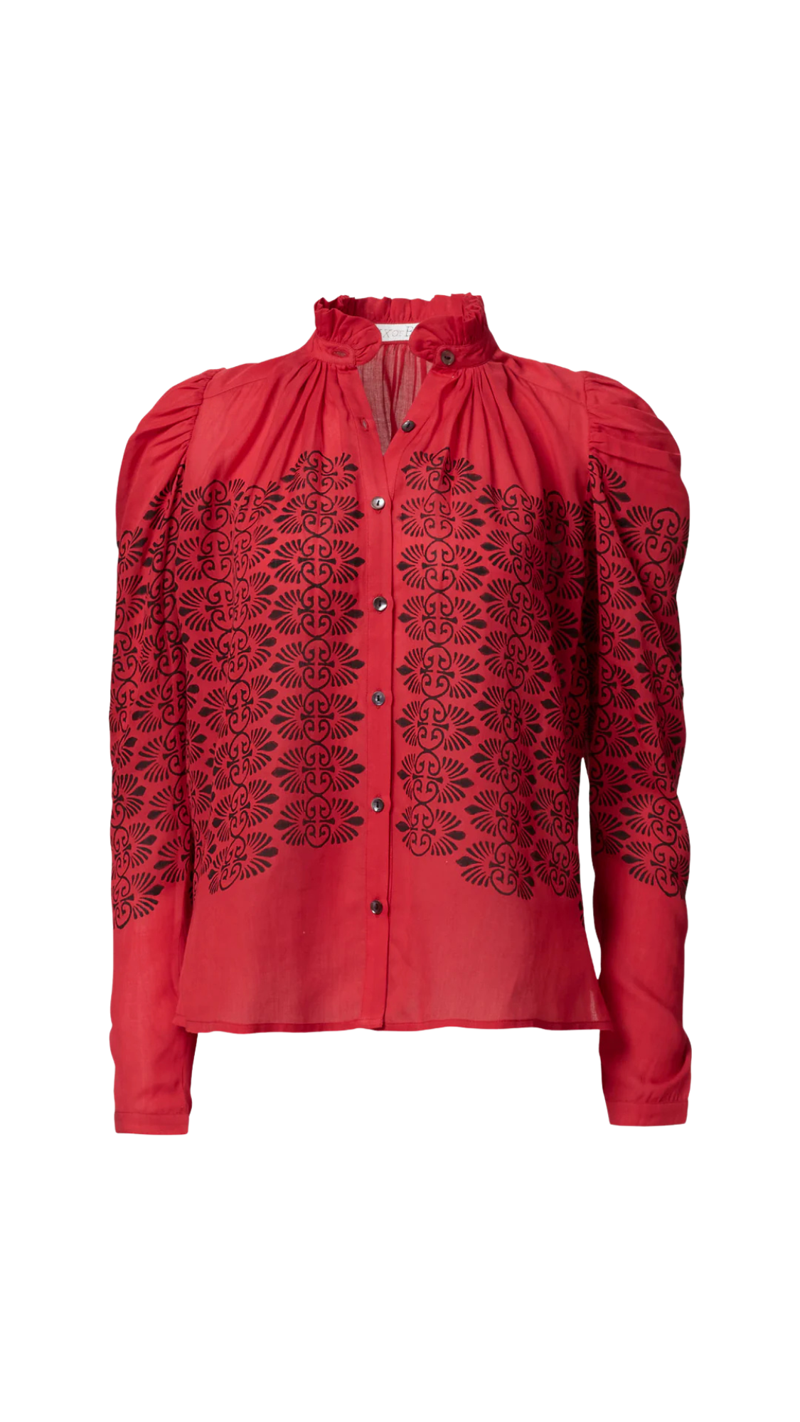 Alix of Bohemia Artemis Cherry Trellis Shirt