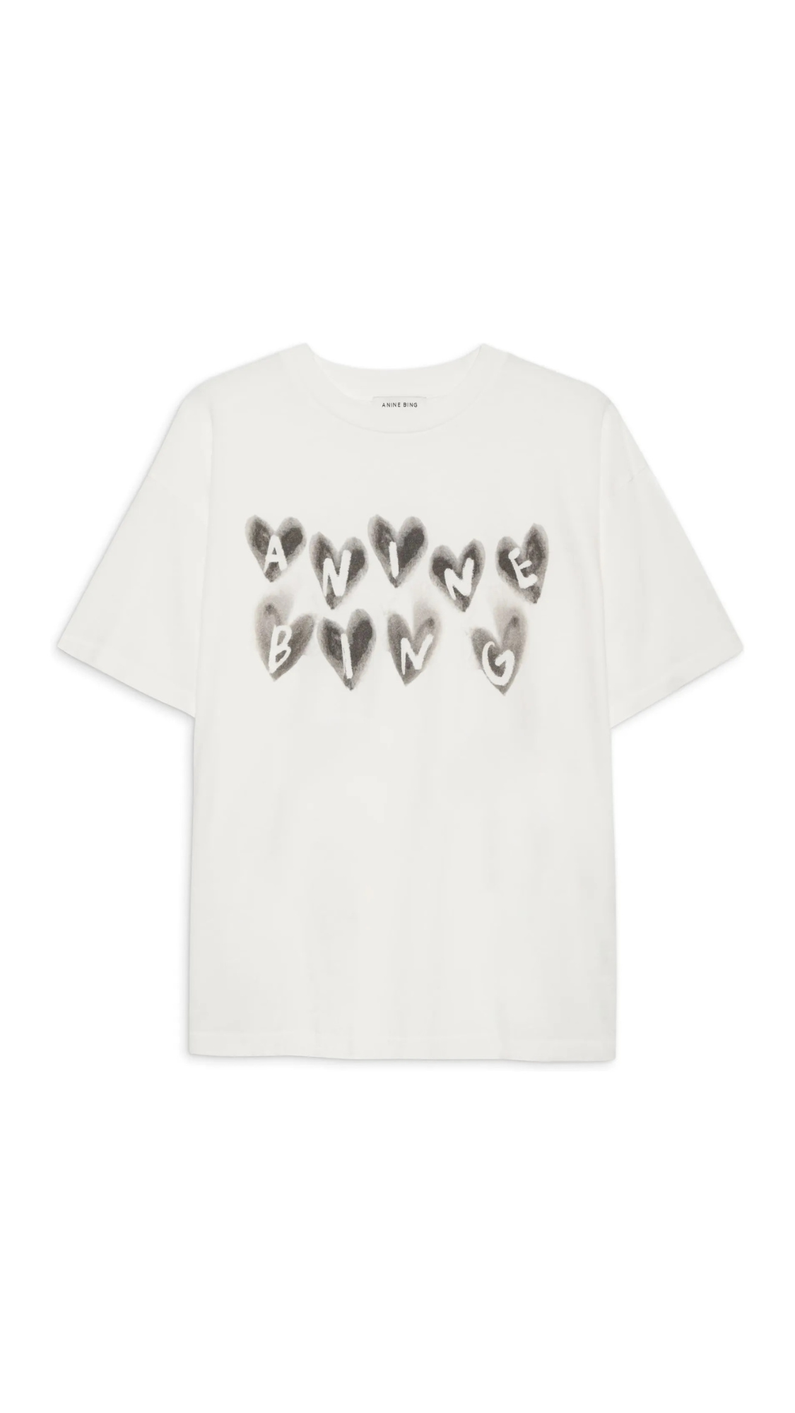 Anine Bing Cade Hearts Tee