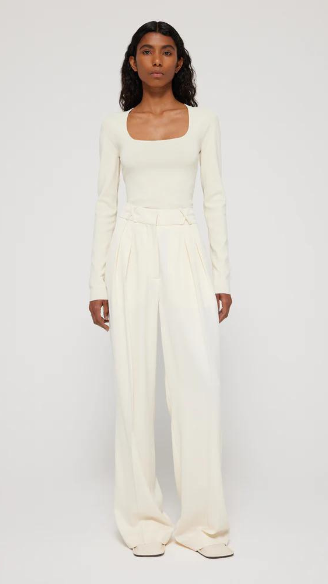 Rohe Wide Leg Tailored Trouser