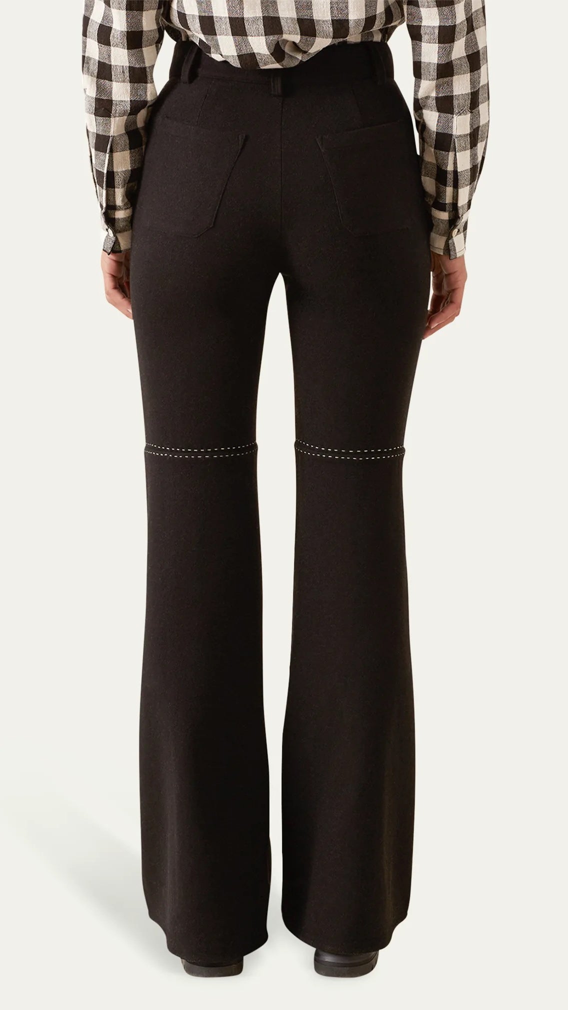 Alix of Bohemia Bunny Onyx Wool Pant